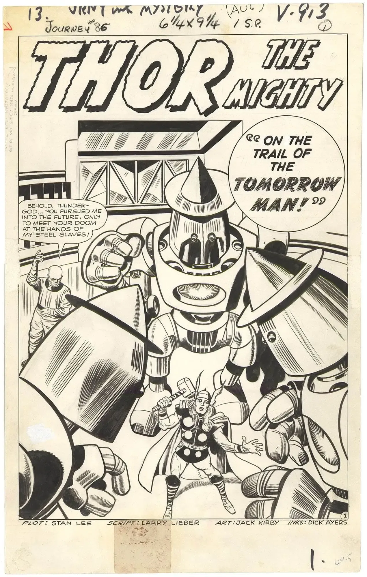 Journey Into Mystery #86 p1 (Splash)