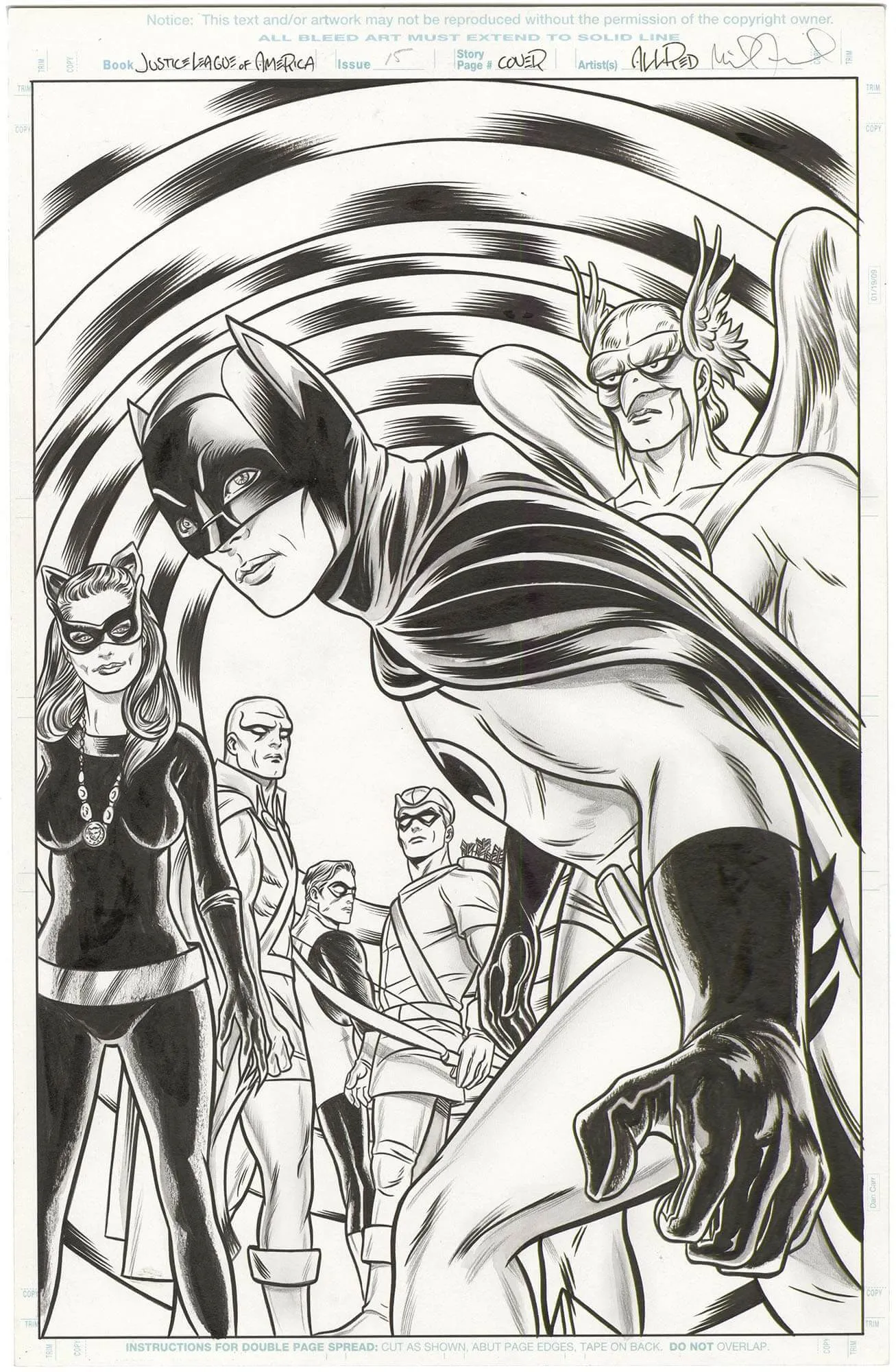 Justice League of America #15 Variant Cover