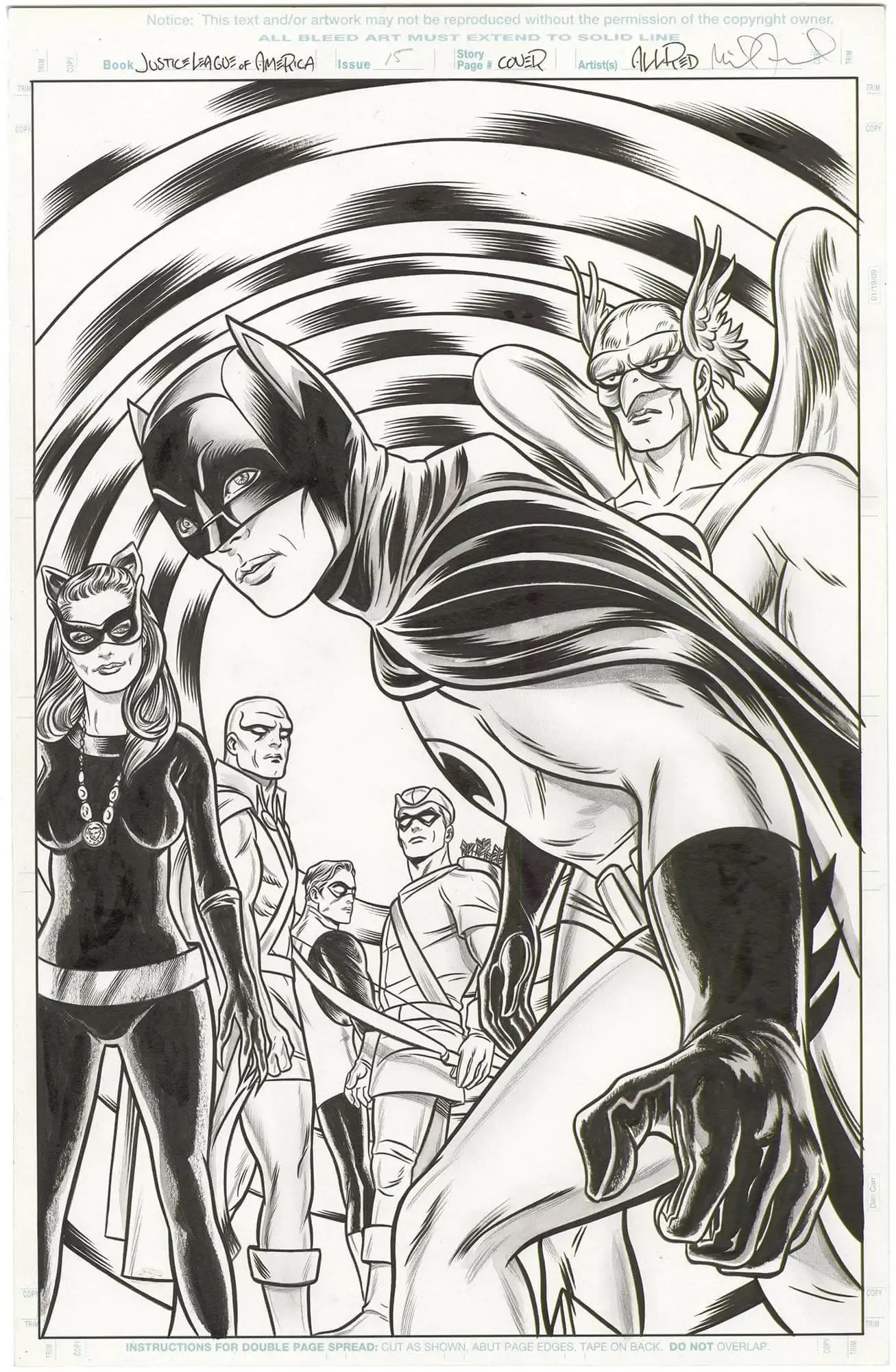 Justice League of America #15 Variant Cover