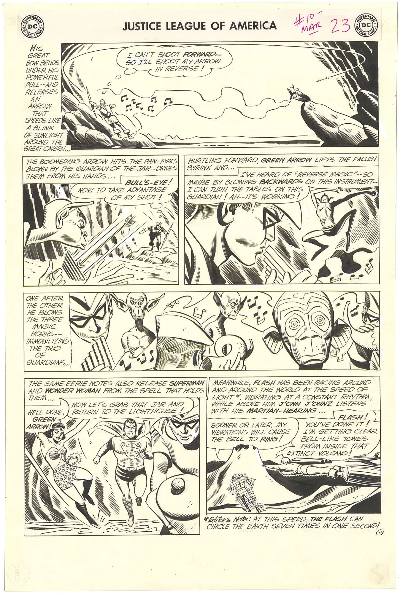 Justice League of America #10 p19 (Large Art)