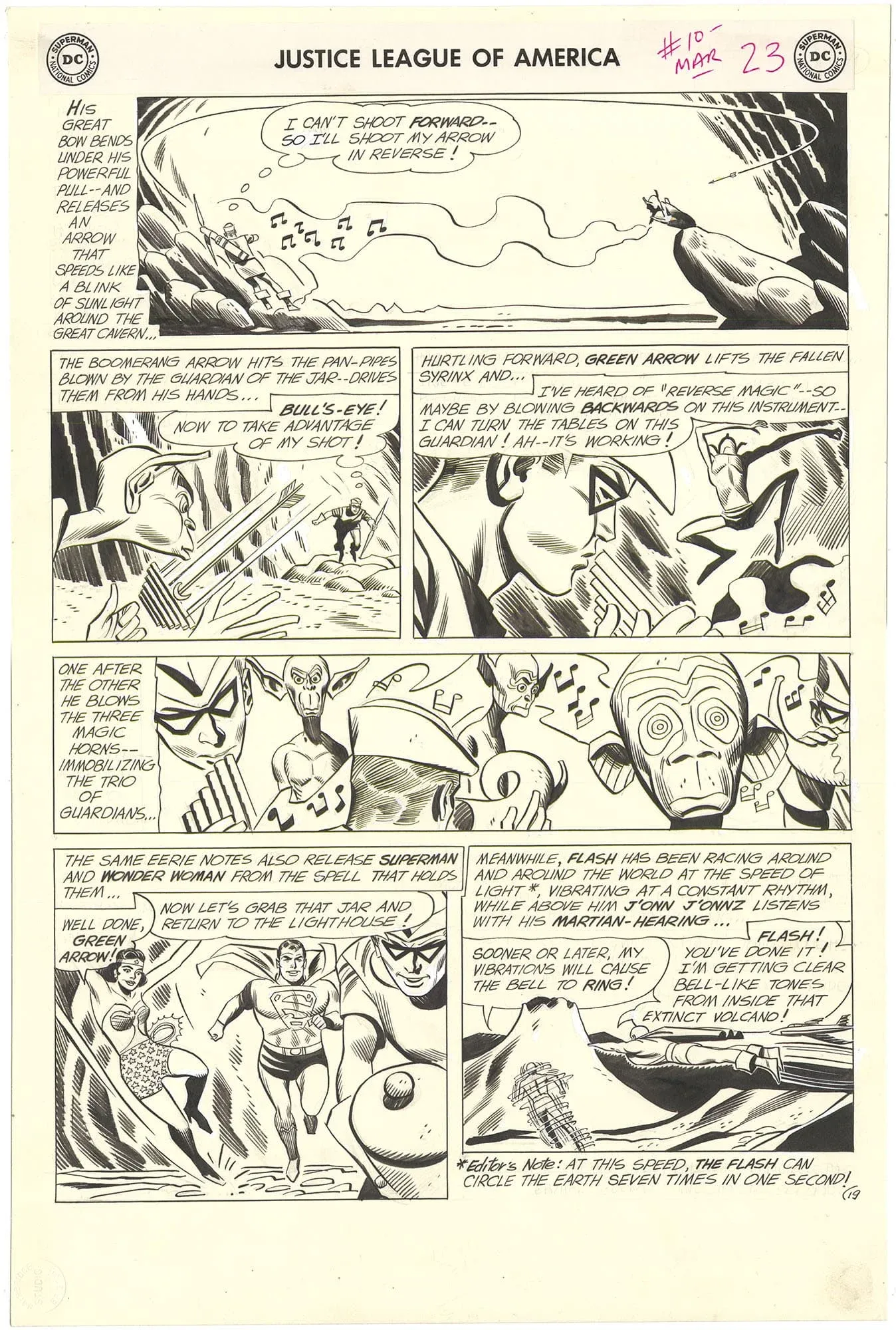 Justice League of America #10 p19 (Large Art)