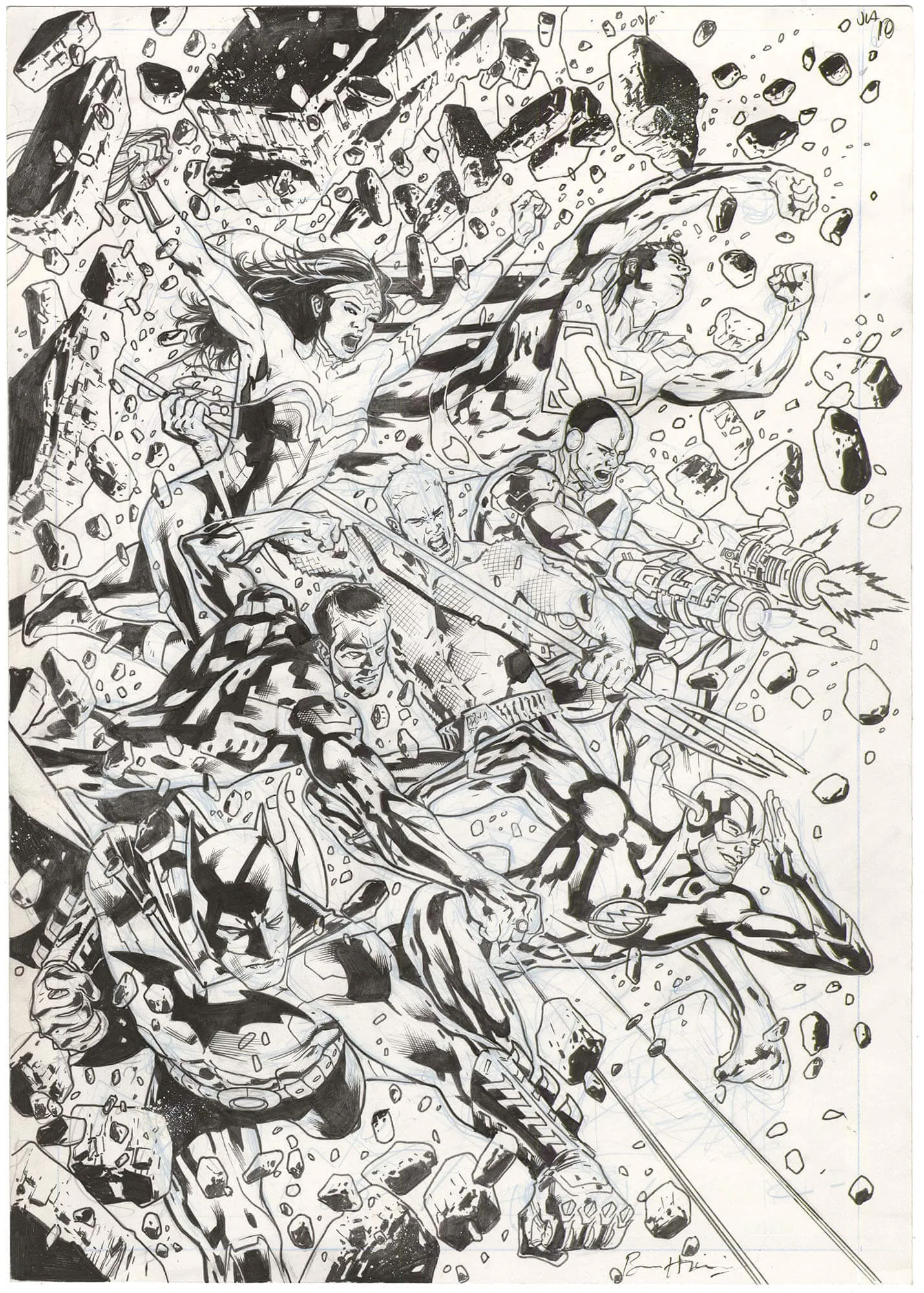 Justice League of America #7 Cover