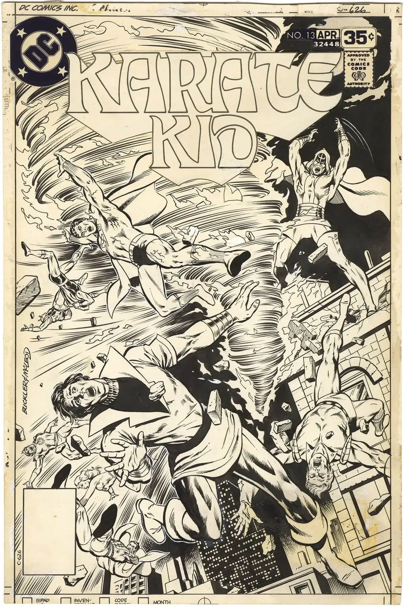 Karate Kid #13 Cover (Legion)