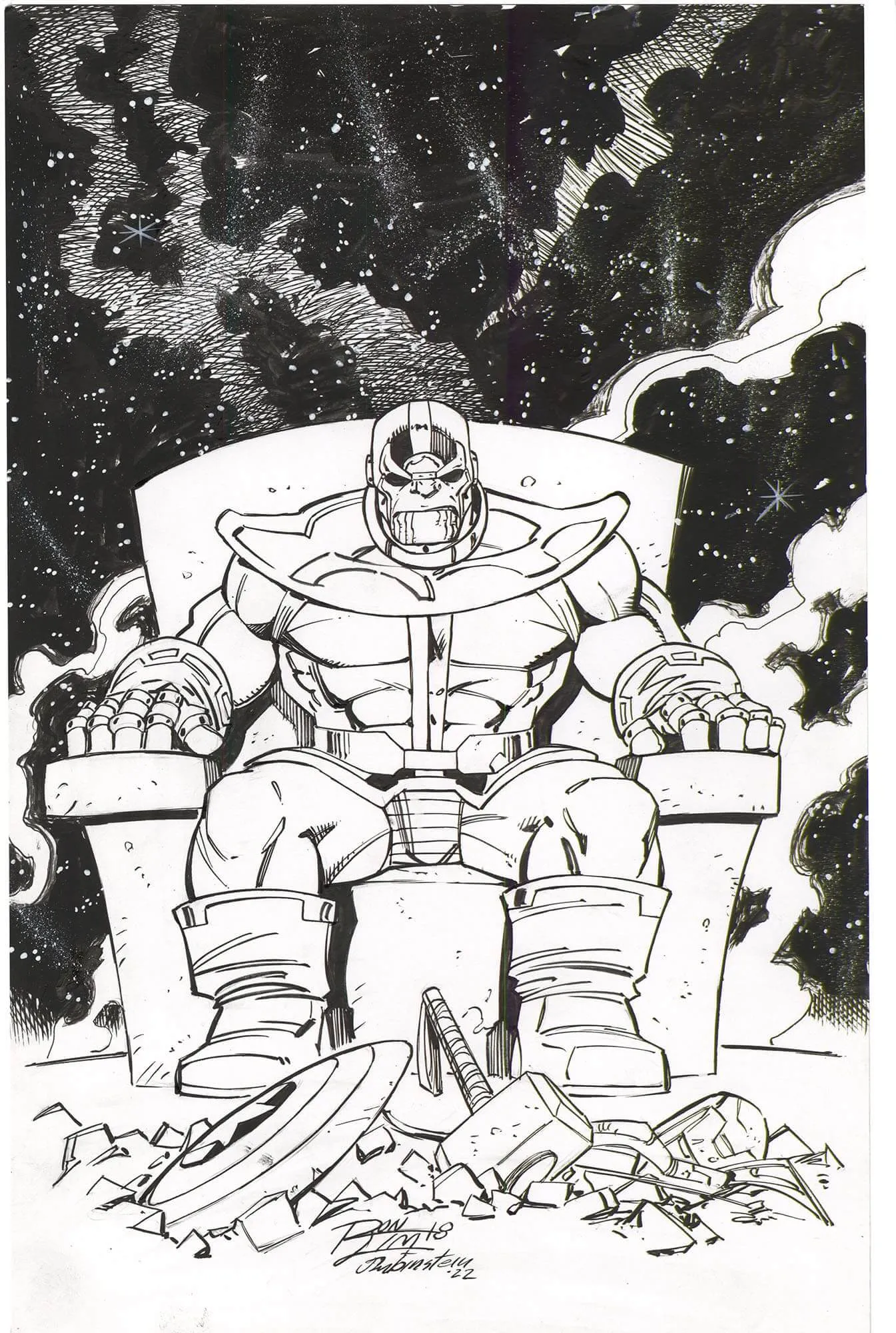 Ron Lim Thanos commission