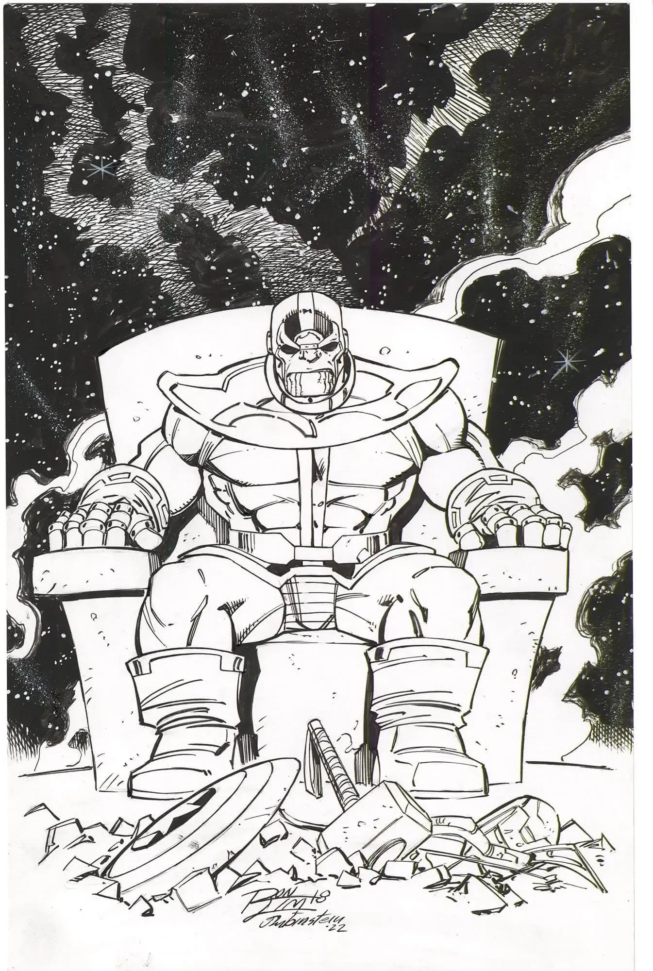 Ron Lim Thanos commission