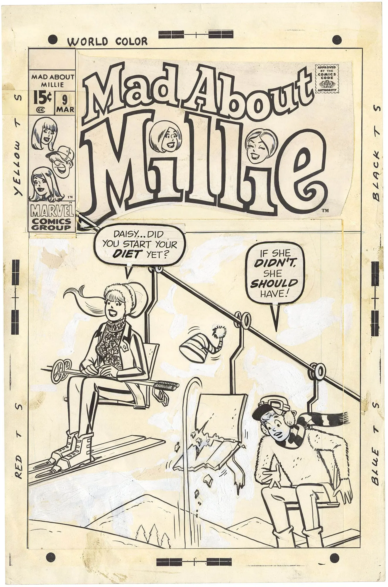 Mad About Millie #9 Cover