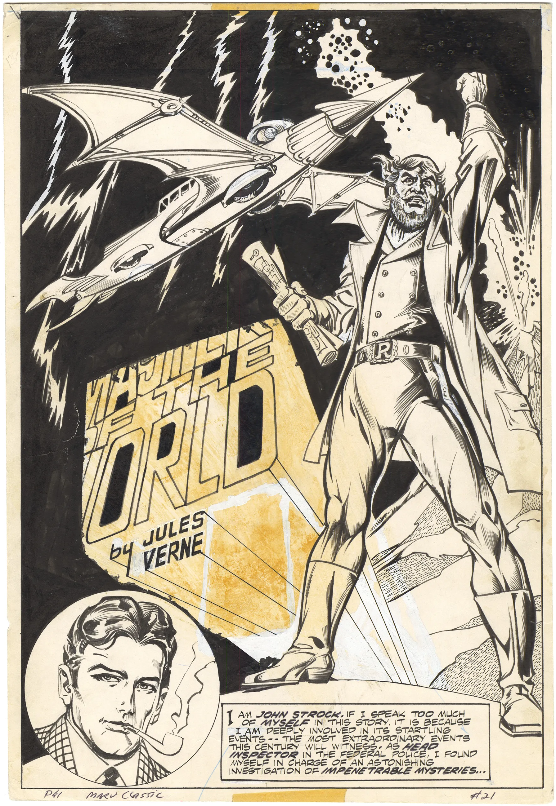 Marvel Classics #21 p1 (Splash)