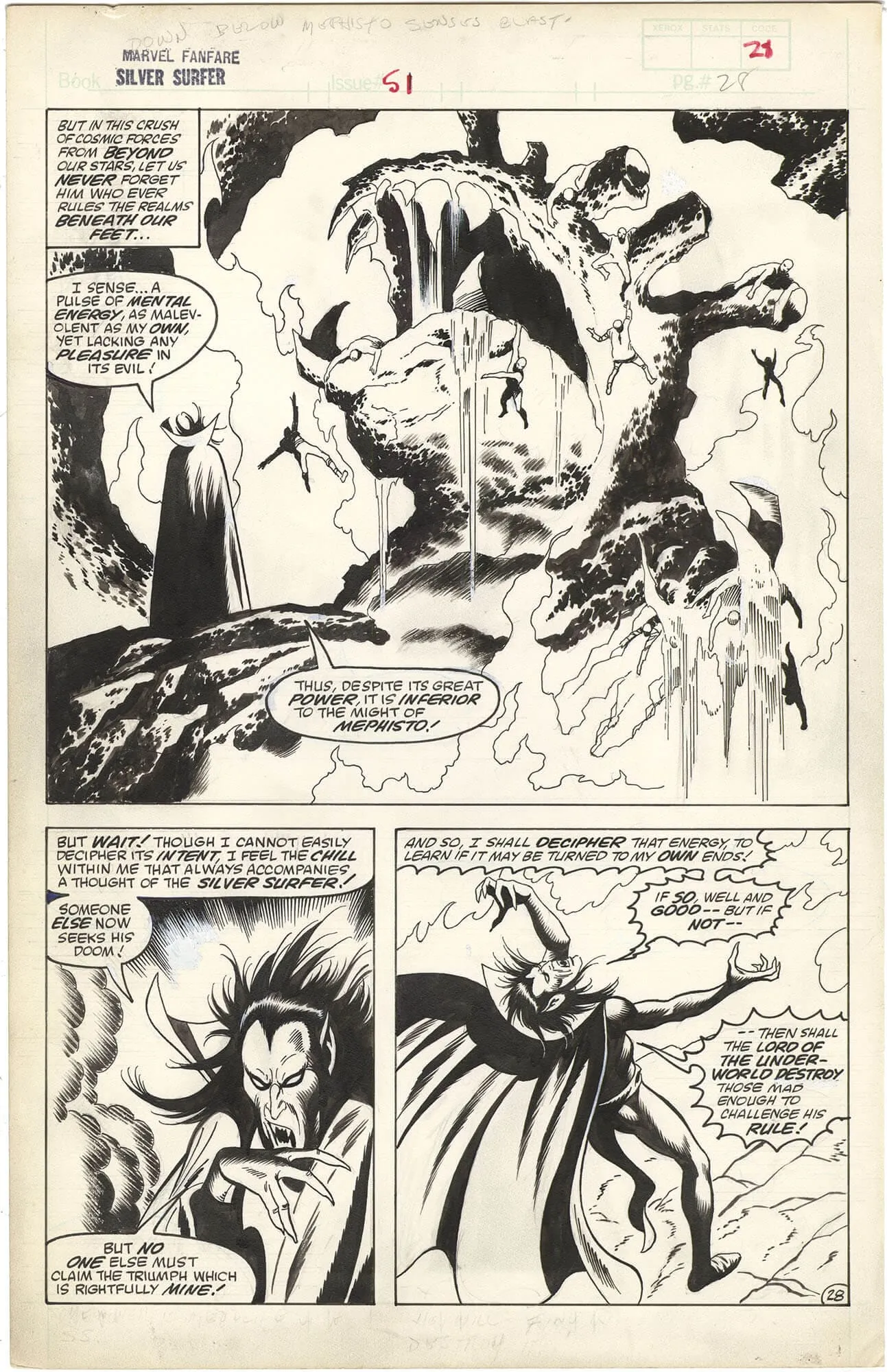 Marvel Fanfare #51 p28 (⅔ Splash)