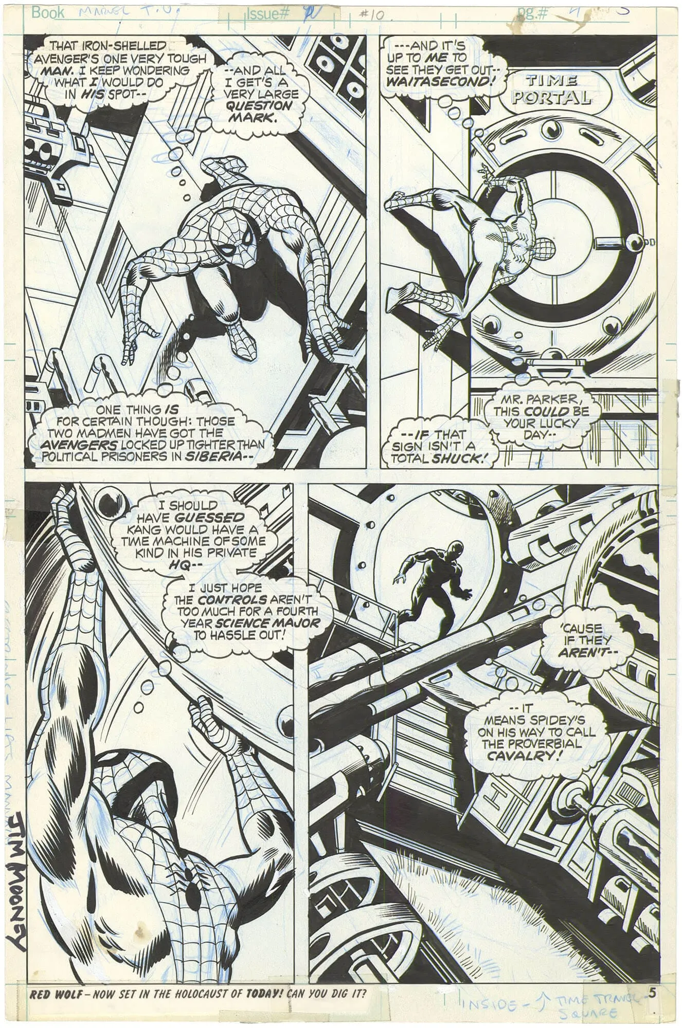 Marvel Team-Up #10 p5 (Signed)