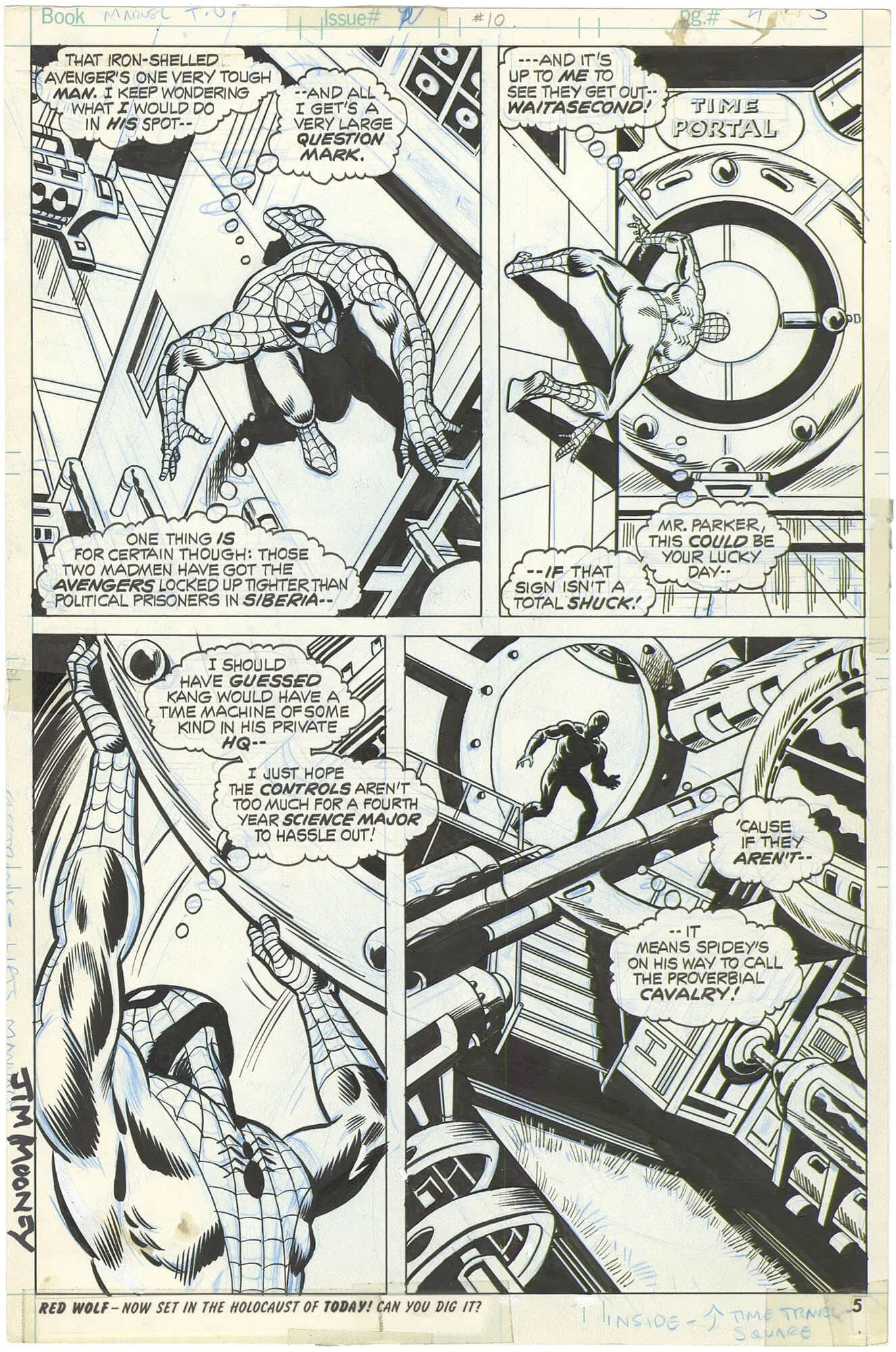 Marvel Team-Up #10 p5 (Signed)