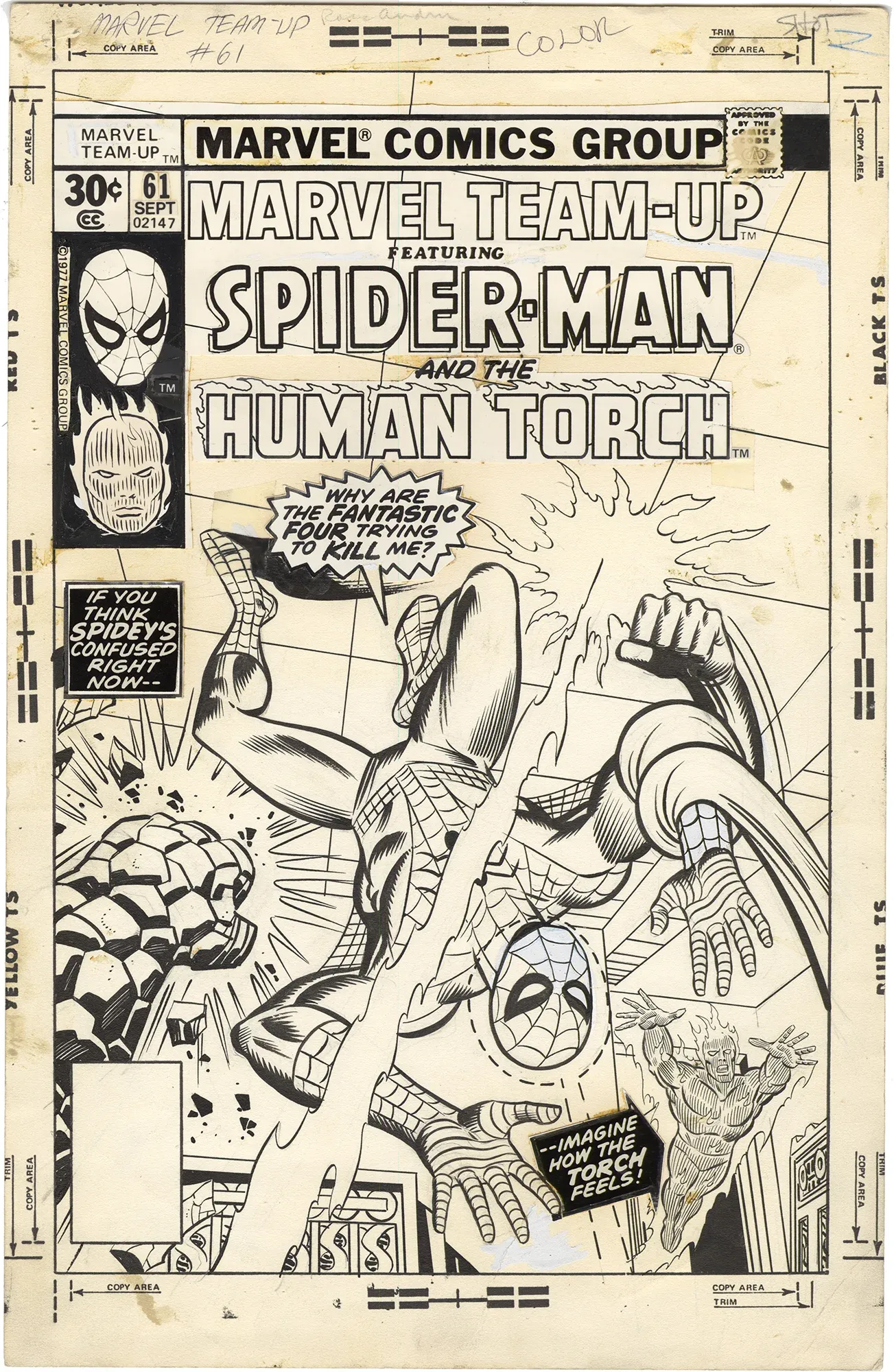 Marvel Team-Up #61 Cover