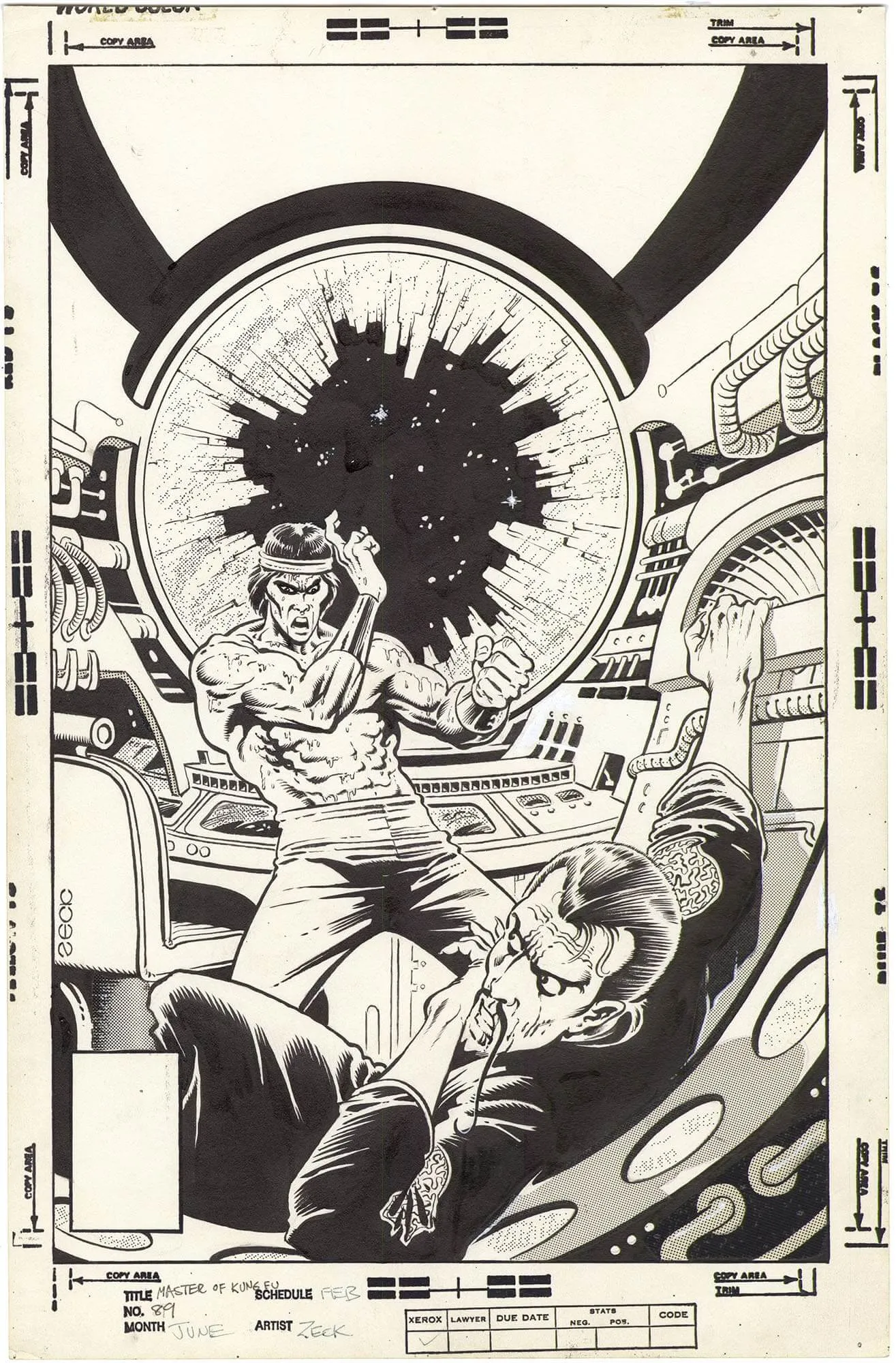 Master of Kung Fu #89 Cover