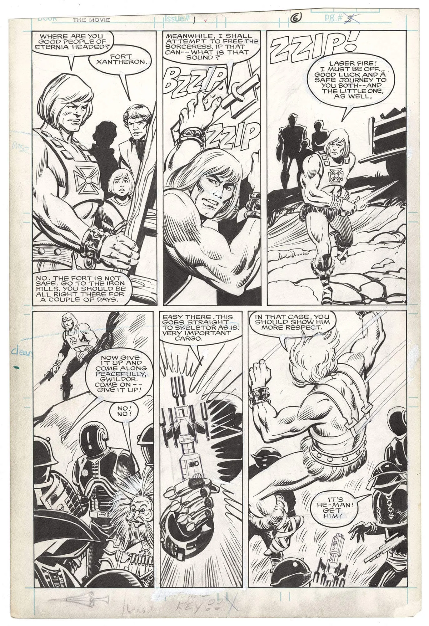 Masters of the Universe: The Motion Picture #1 p6