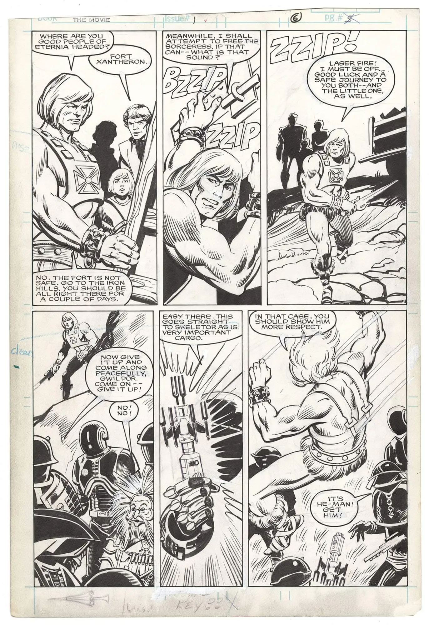 Masters of the Universe: The Motion Picture #1 p6