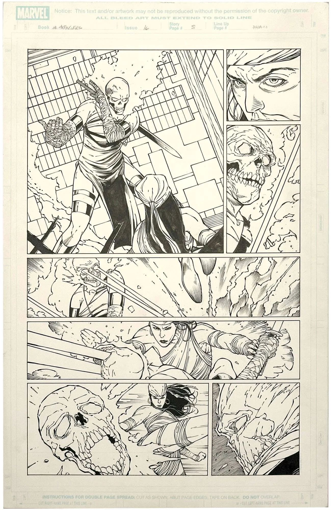 Mighty Avengers #16 p8 (Electra)