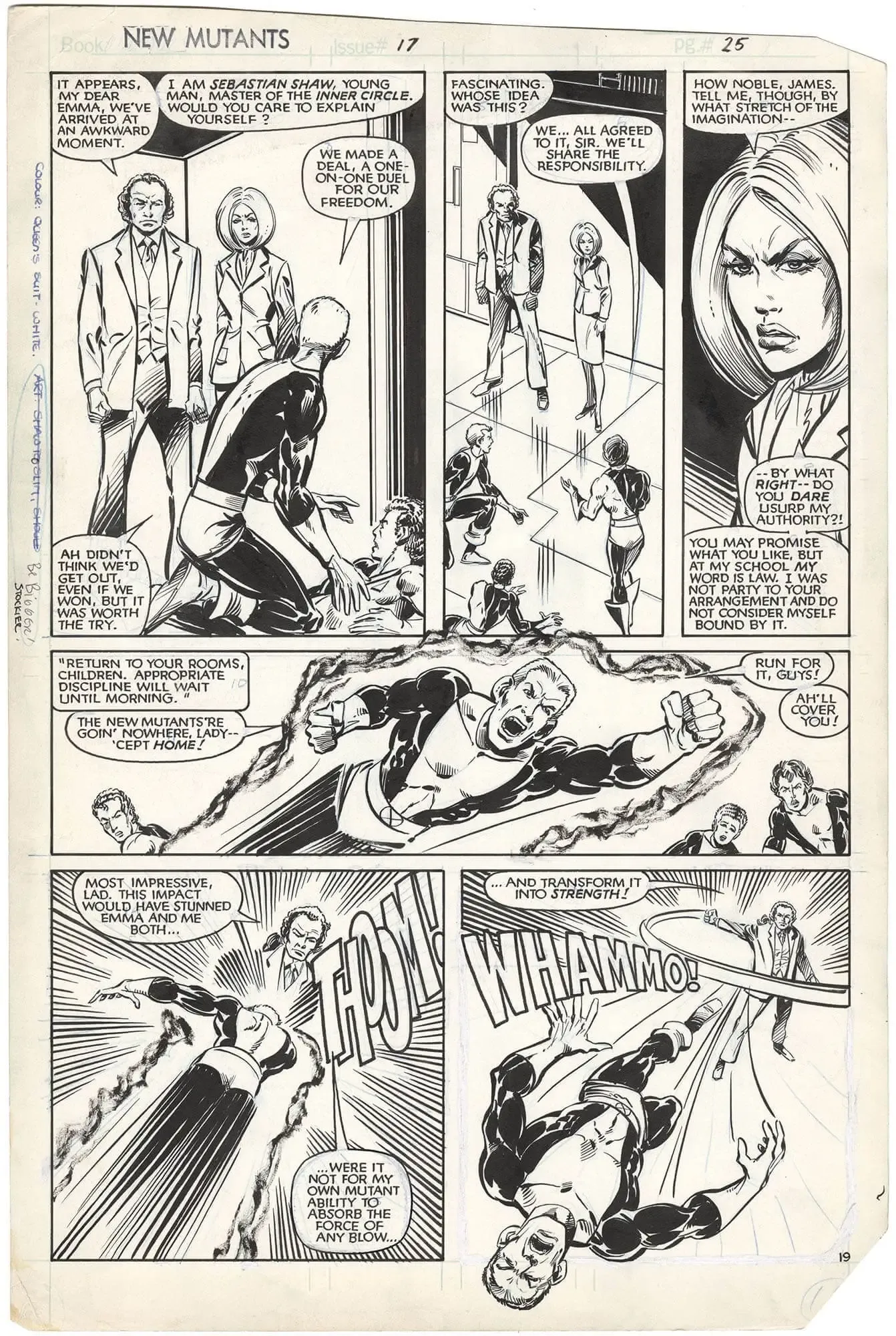 New Mutants #17 p19 (Hellfire Club)
