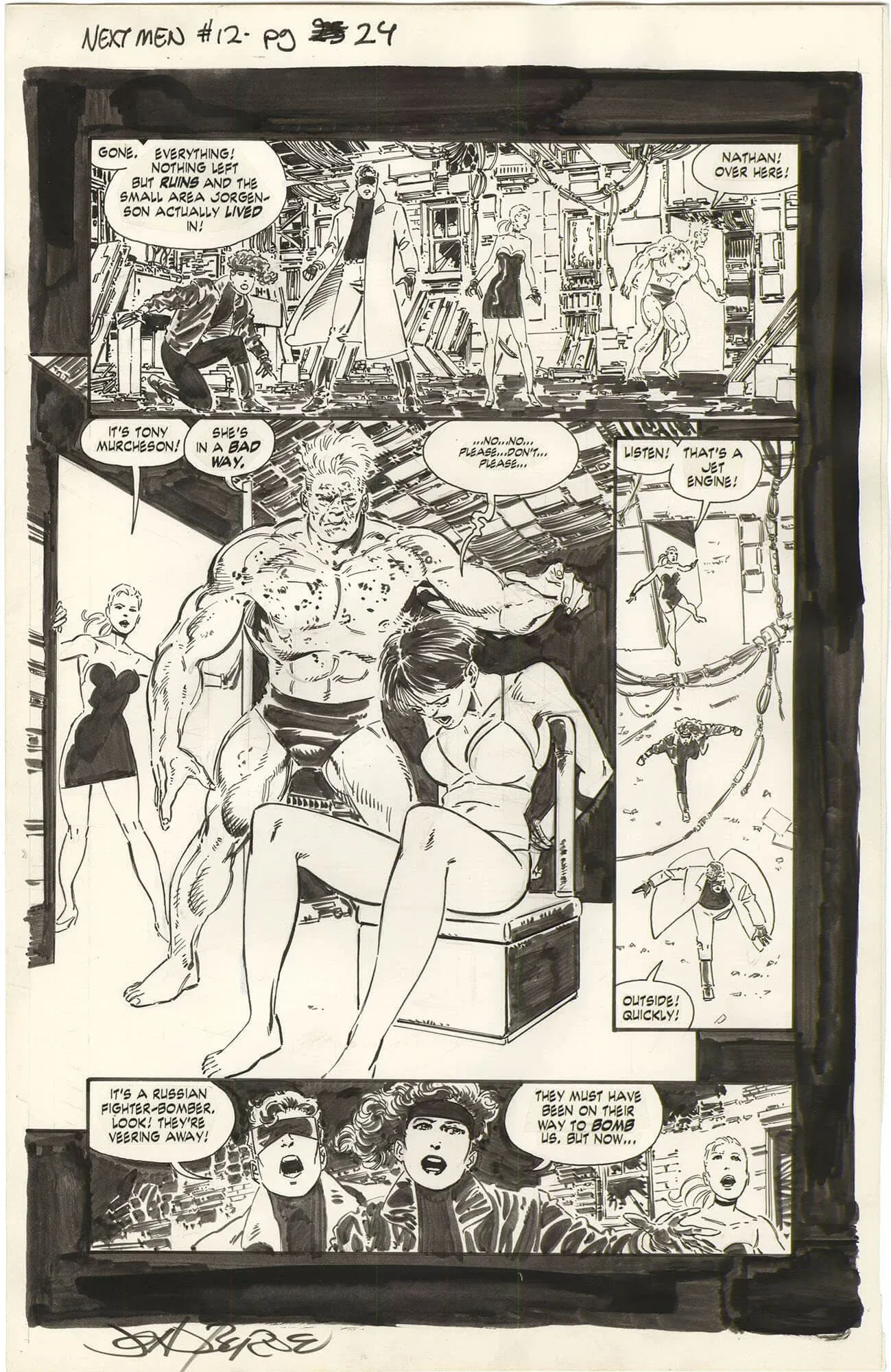 Next Men #12 p24 (Bondage!)