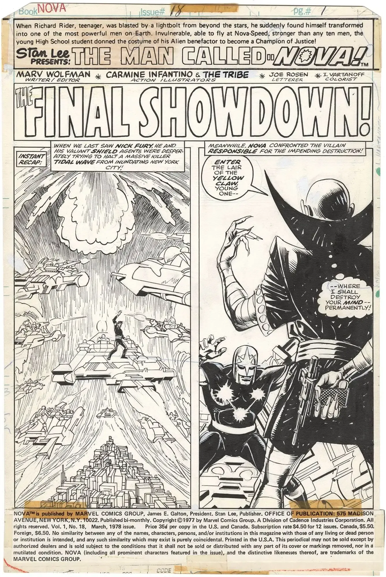 Nova #18 p1 (Splash) (Yellow Claw)