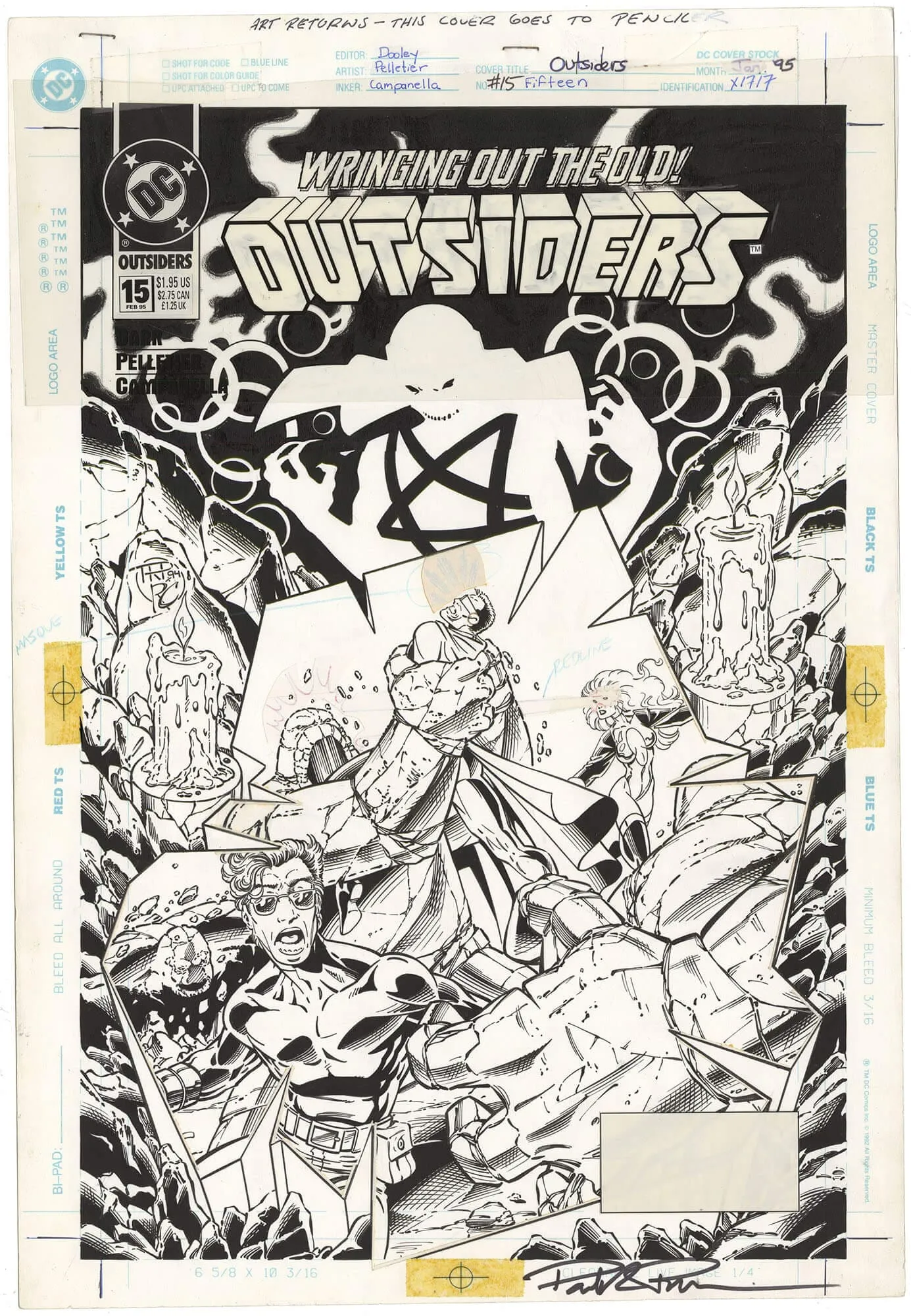 Outsiders #15 Cover