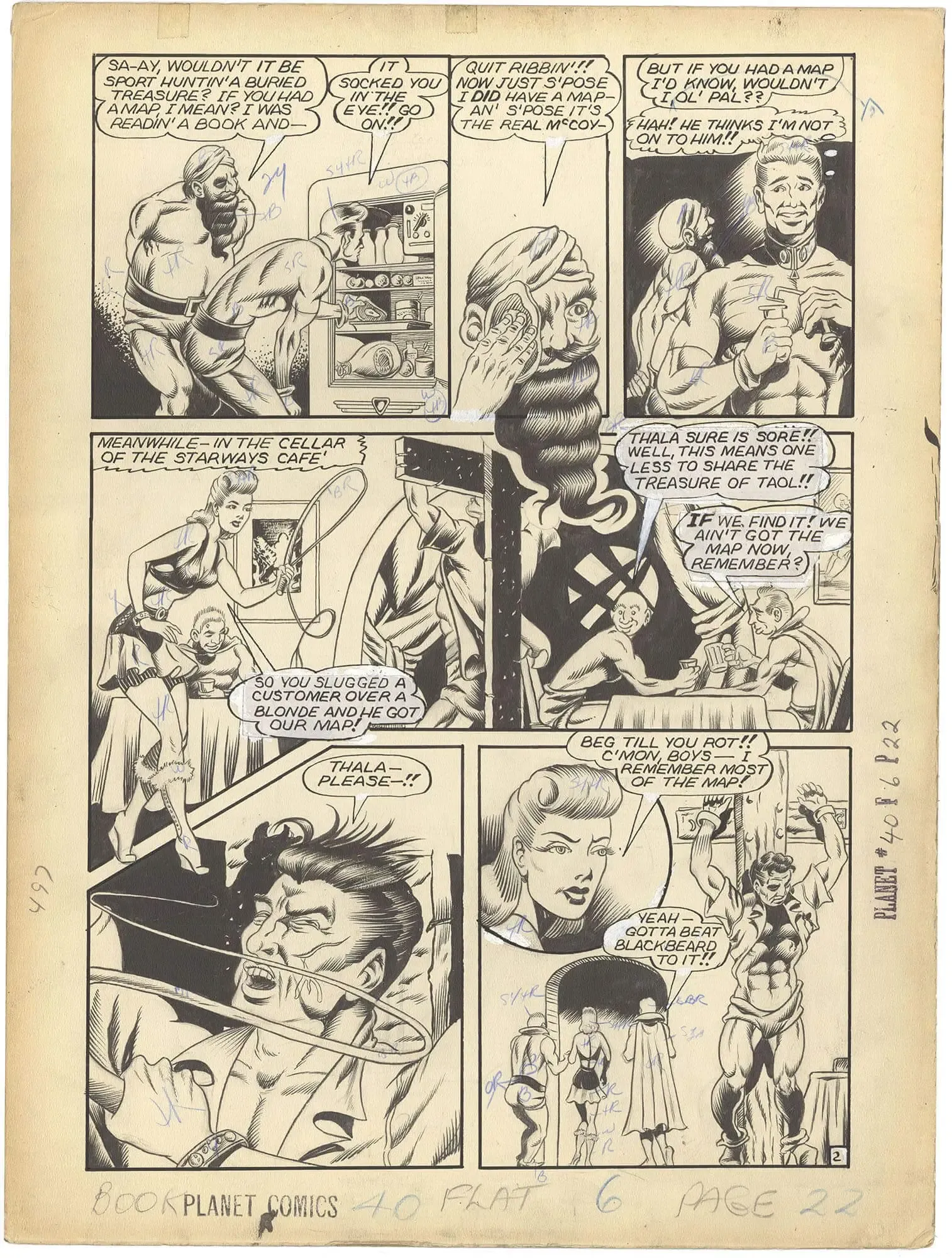 Planet Comics #40 p2 (Sexy)