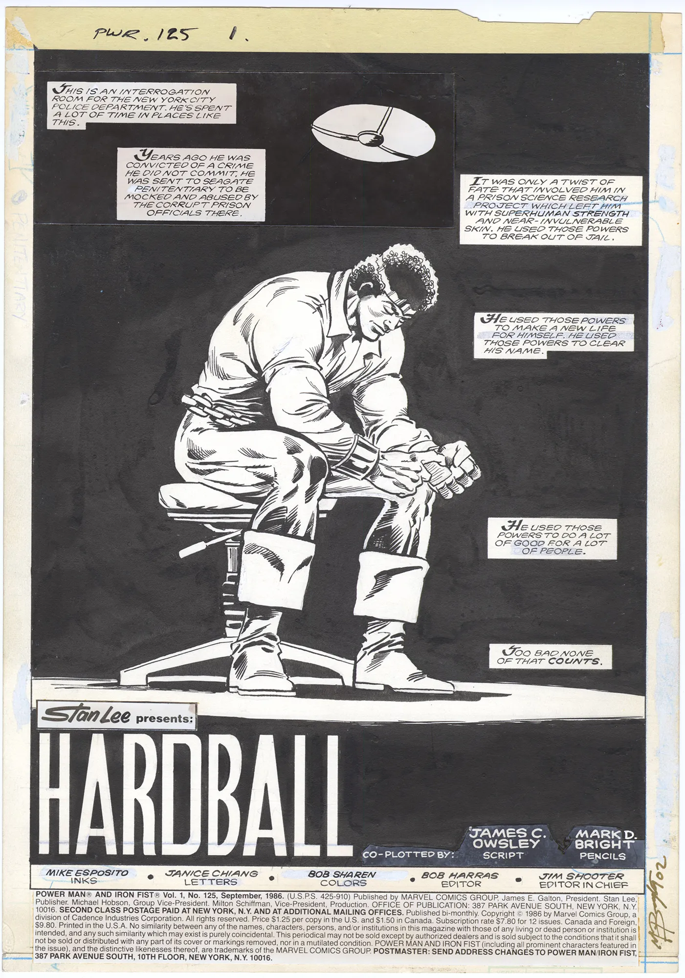 Power Man and Iron Fist #125 p1