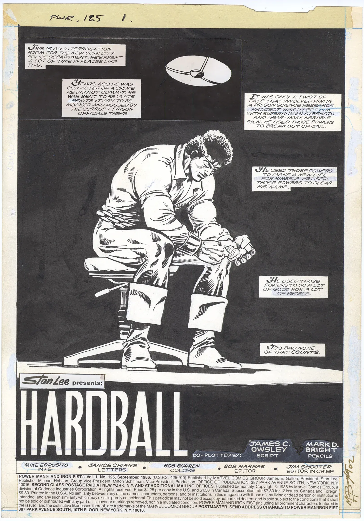 Power Man and Iron Fist #125 p1