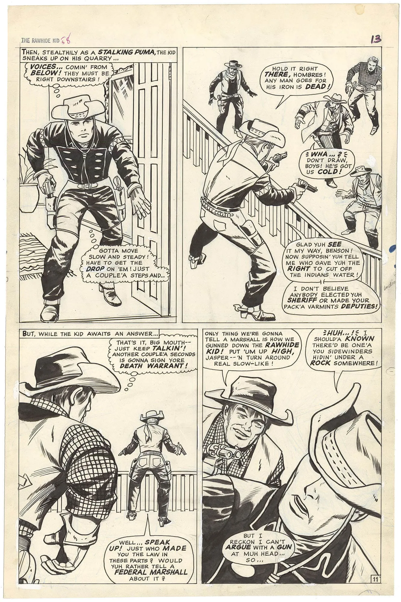Rawhide Kid #58 p11 (Large Art)