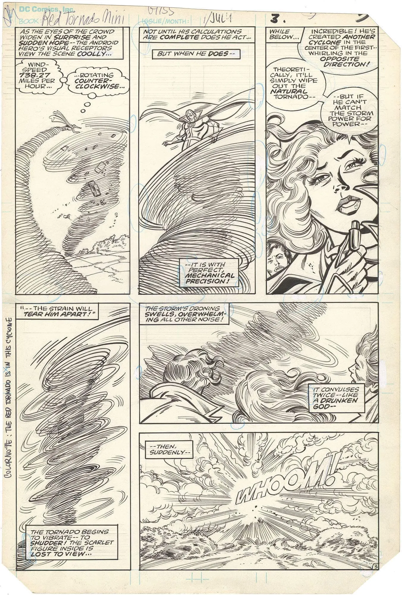 Red Tornado (Mini Series) #1 p3 (Lana Lang)