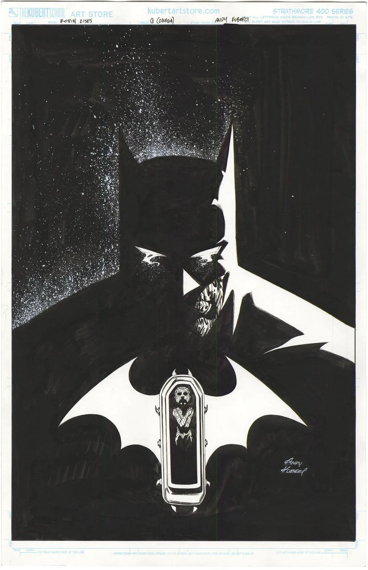 Robin Rises: Omega #1 Cover (Powerful!!!)