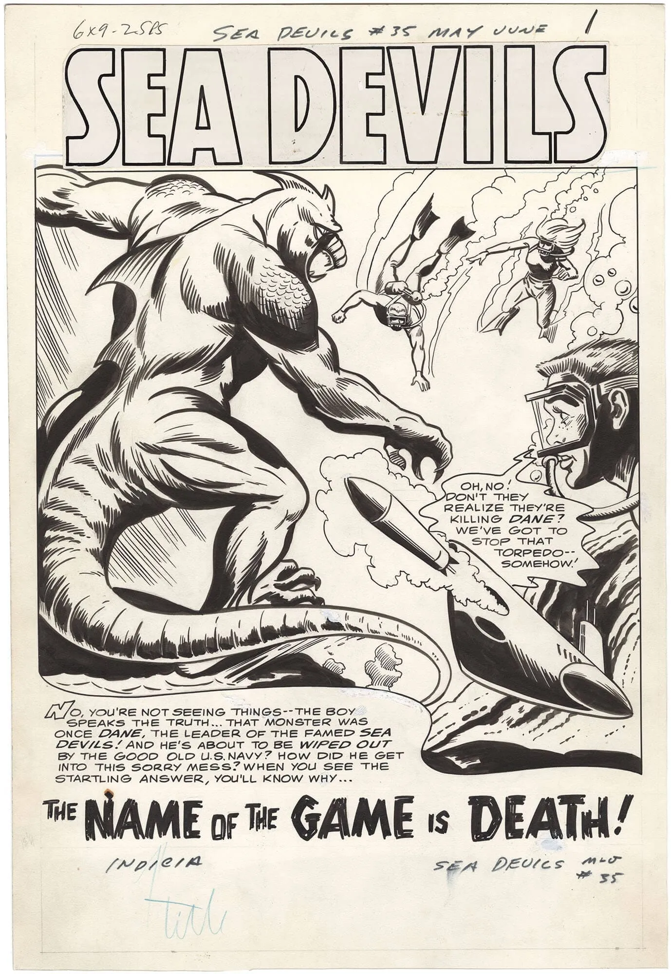 Sea Devils #35 p1 (Splash)