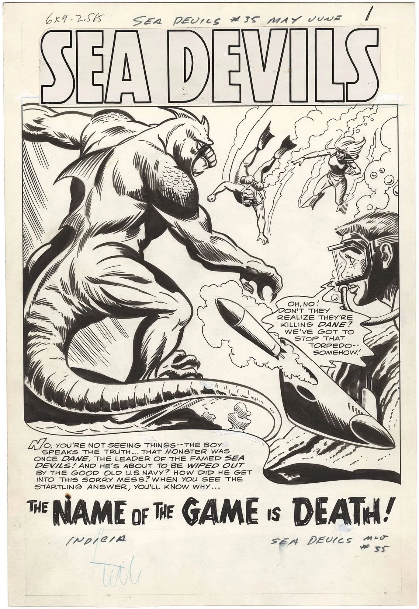 Sea Devils #35 p1 (Splash)