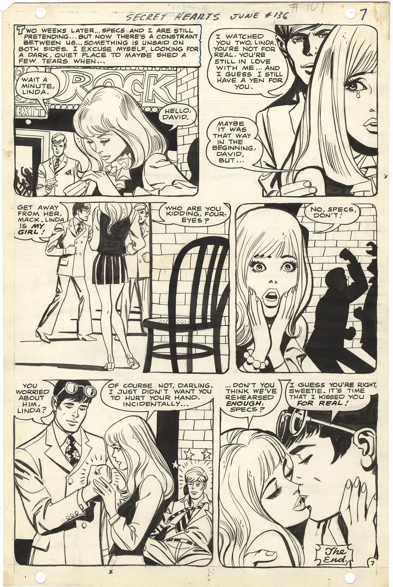 Secret Hearts #136 p7 (Adorable!!)