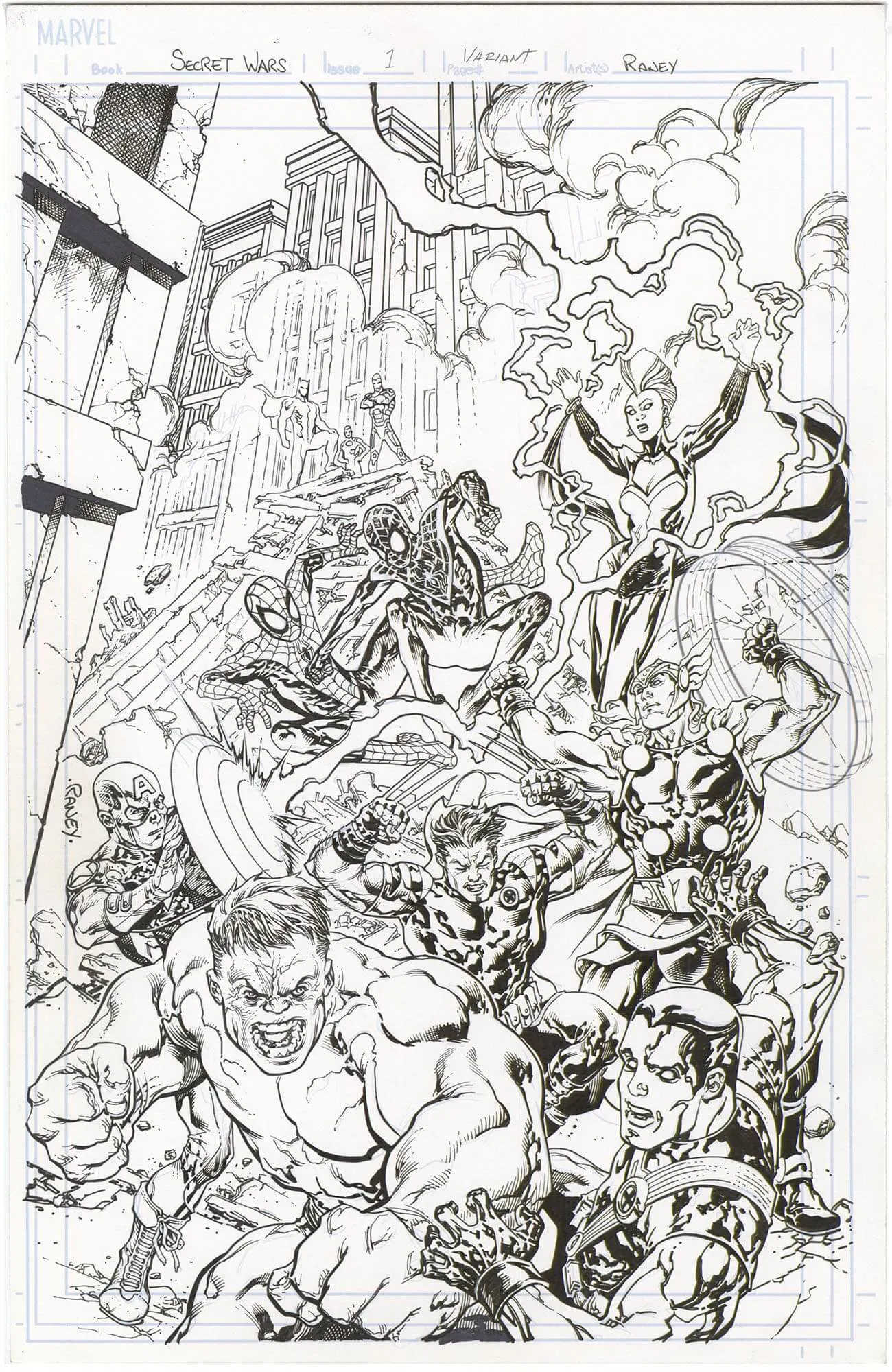 Secret Wars #1 Cover