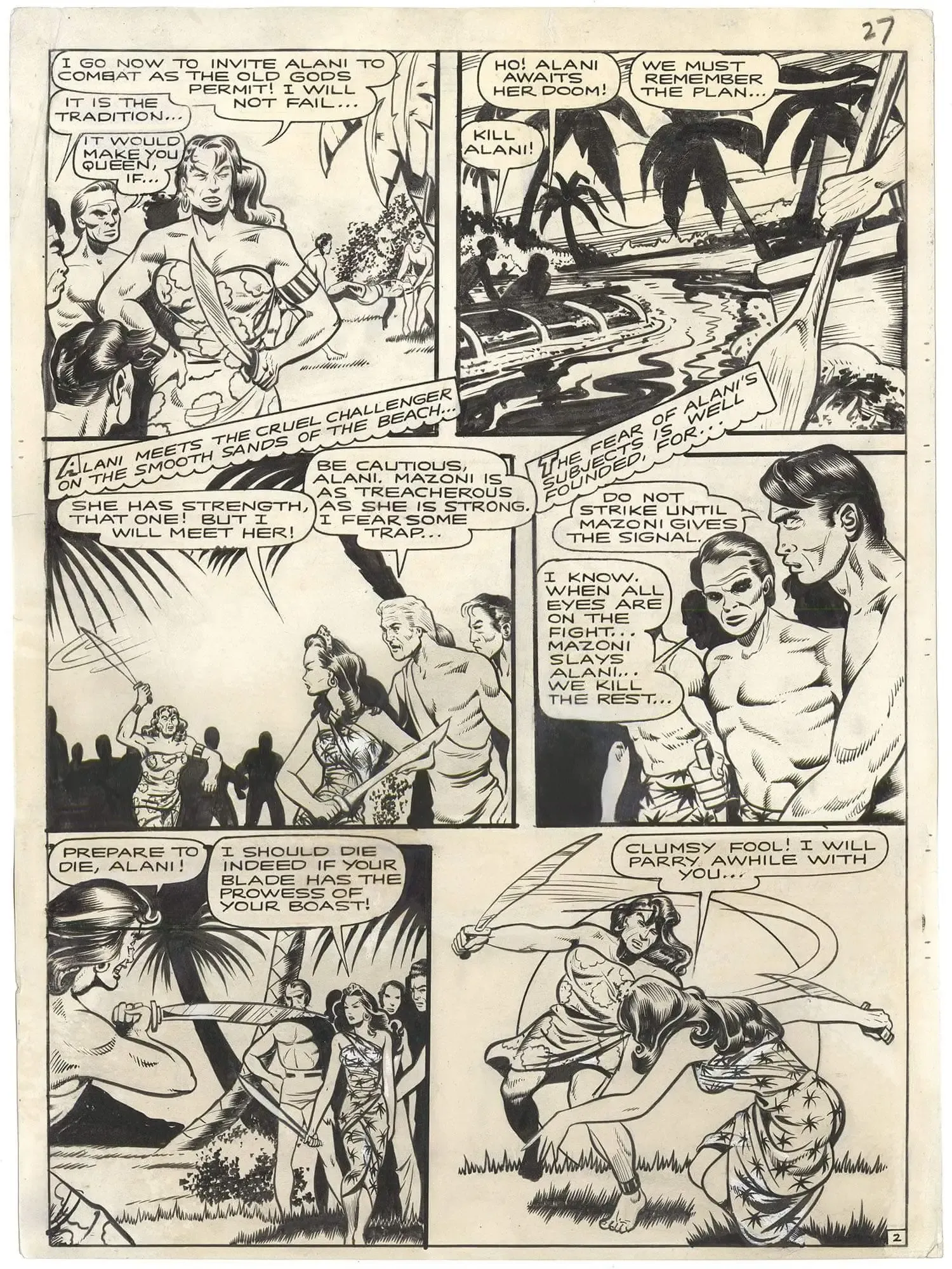 Seven Seas Comics #3 p2 (Large Art)