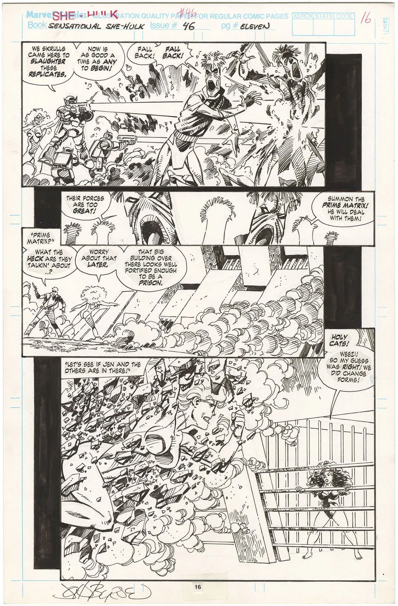 She-Hulk #46 p16 (Signed)