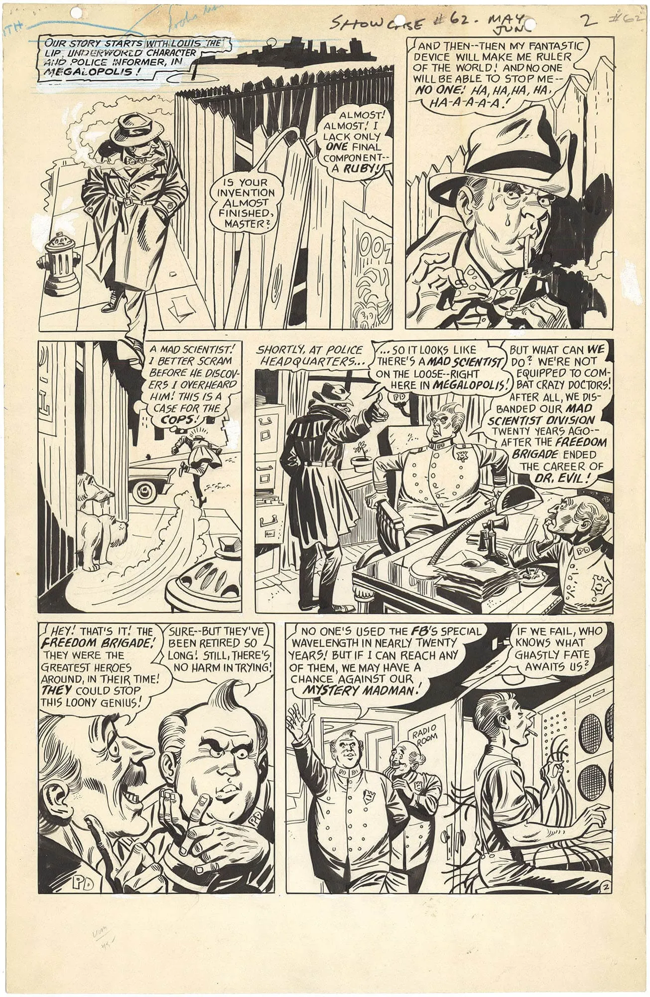 Showcase #62 p2 (Large Art - Inferior Five)