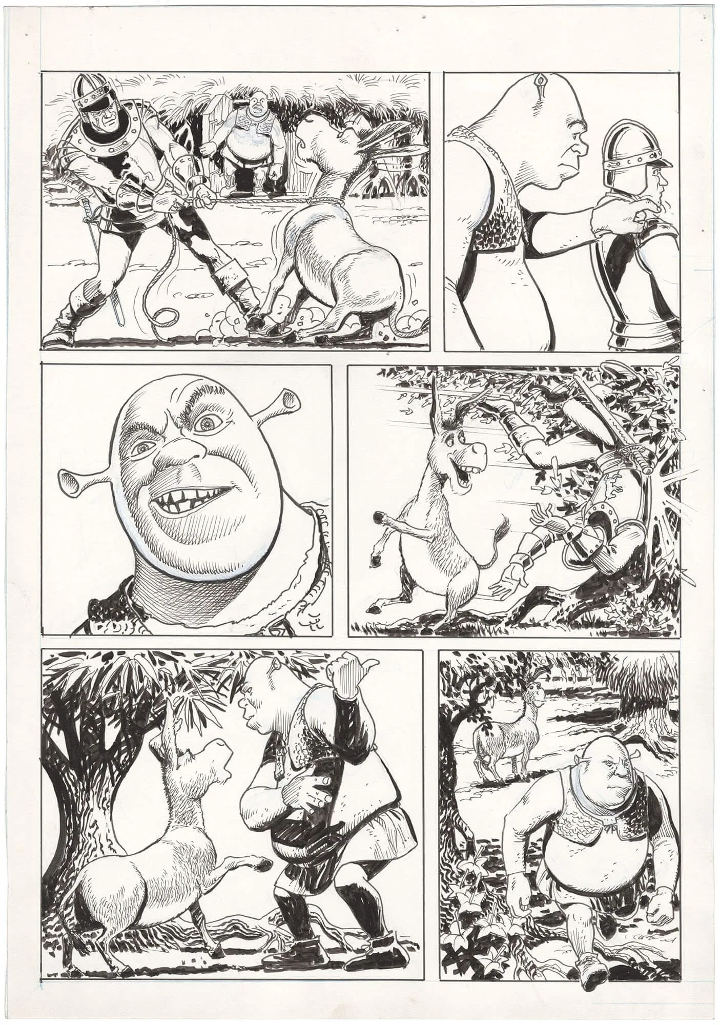 Shrek #1 Interior Page