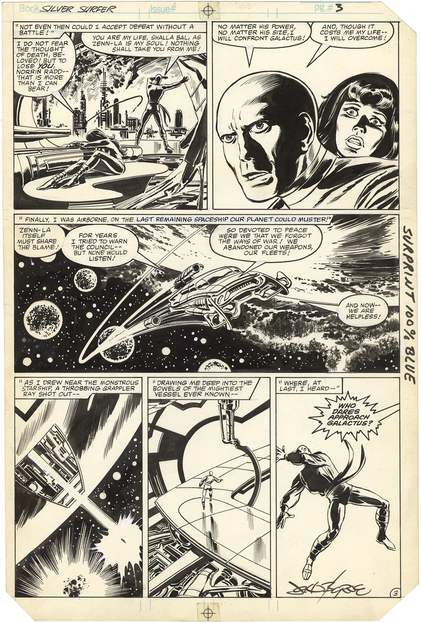 Silver Surfer 1982 (Graphic Novel) #1 p3
