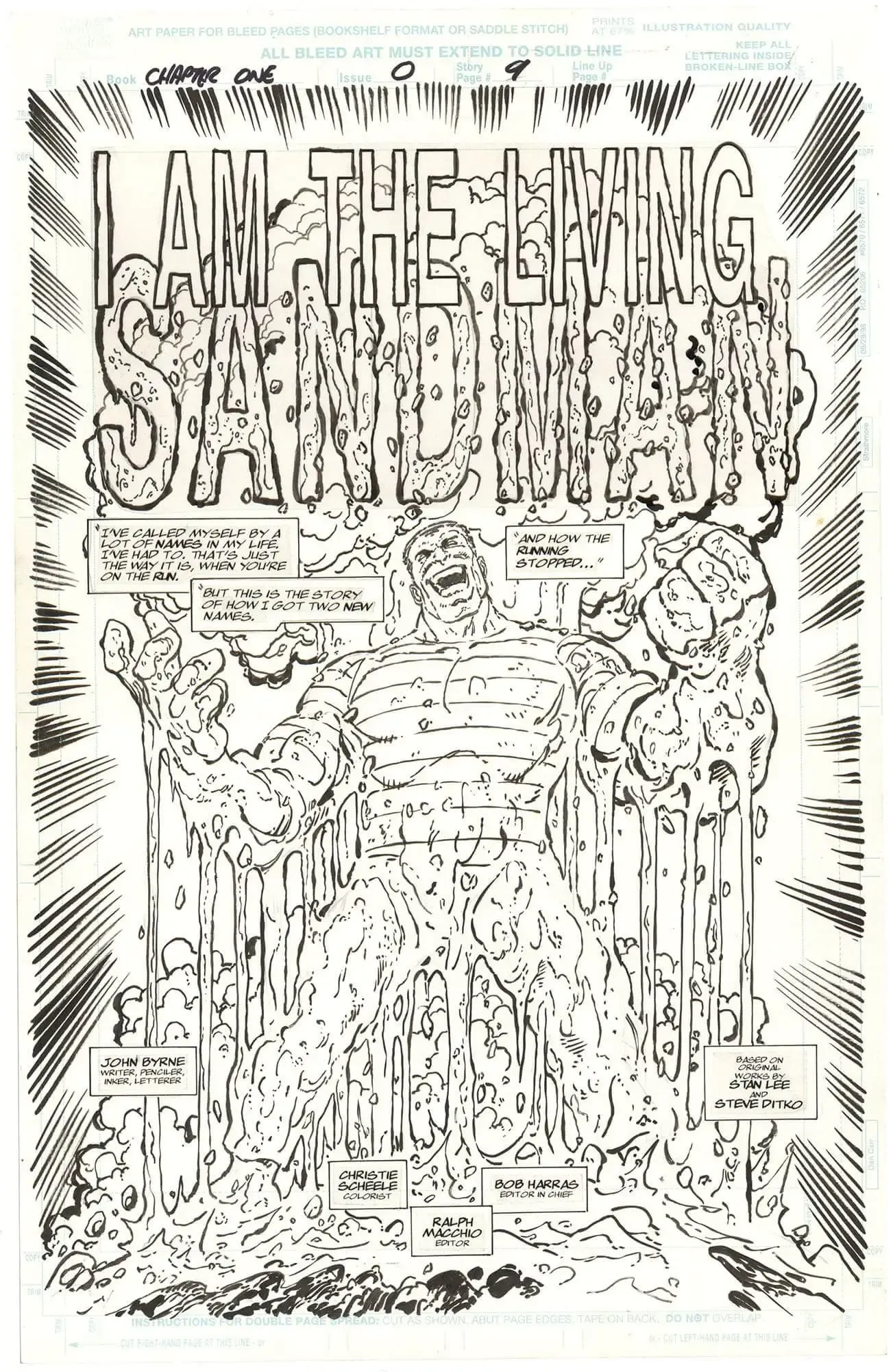 Spider-Man: Chapter One #0 p1 (Splash)(Origin Sandman)