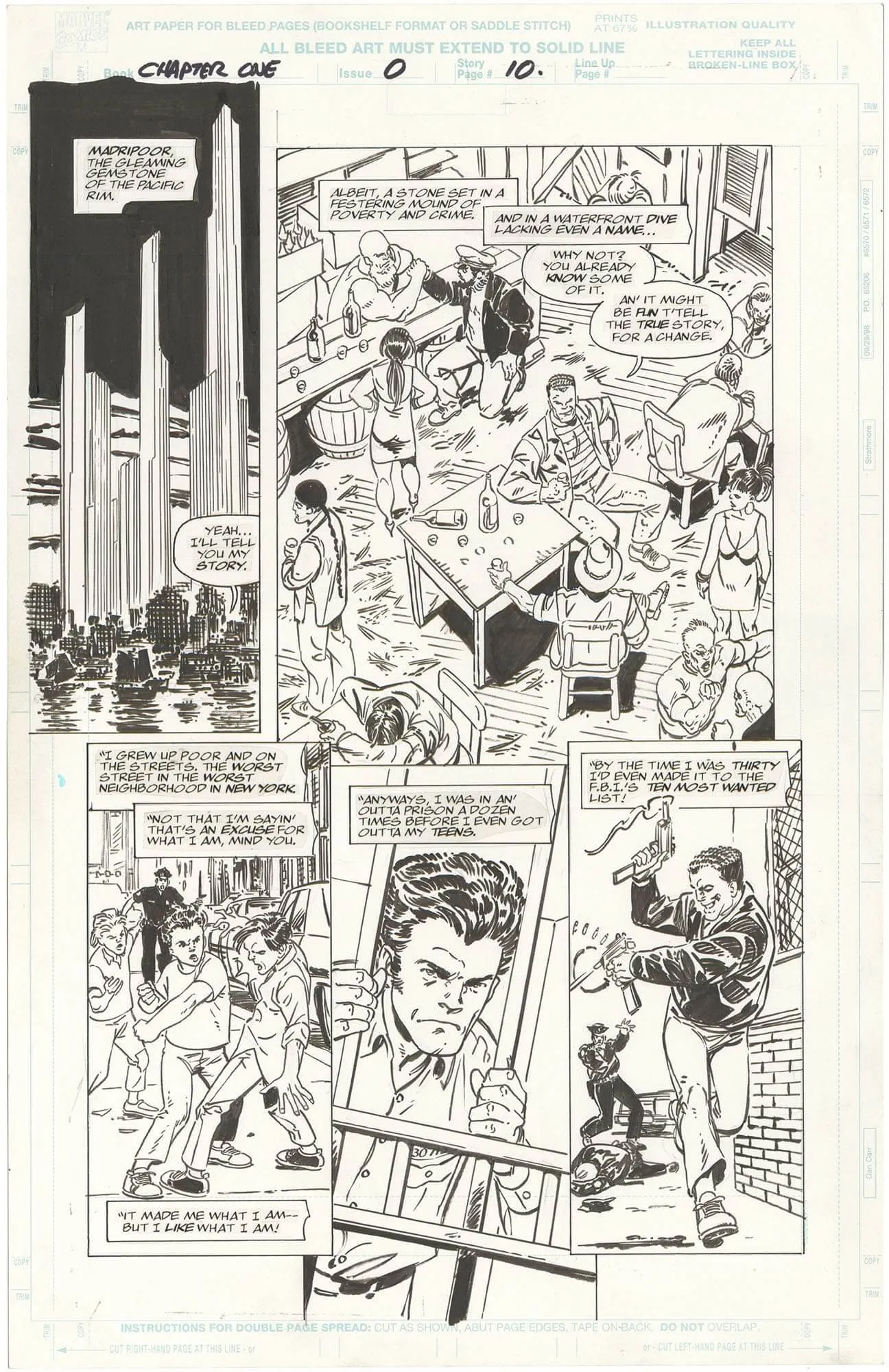 Spider-Man: Chapter One #0 p2 (Origin Sandman)