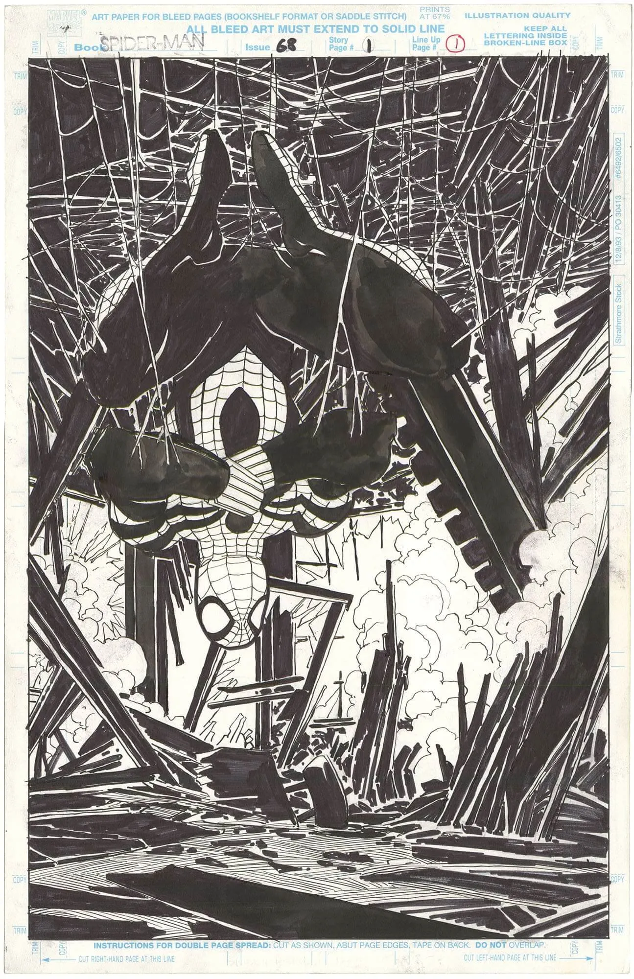 Spider-Man #68 p1 (Splash)