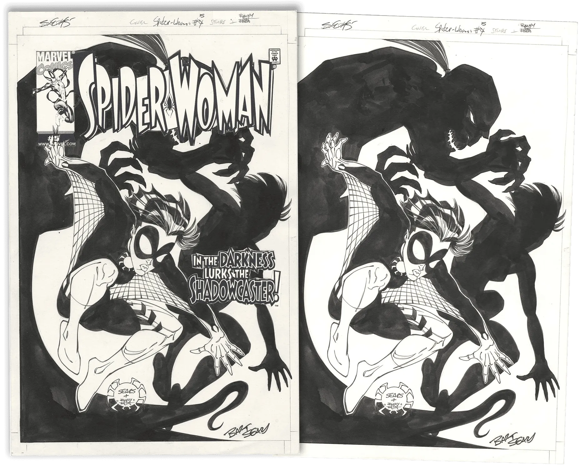 Spider-Woman #5 Cover (Signed)