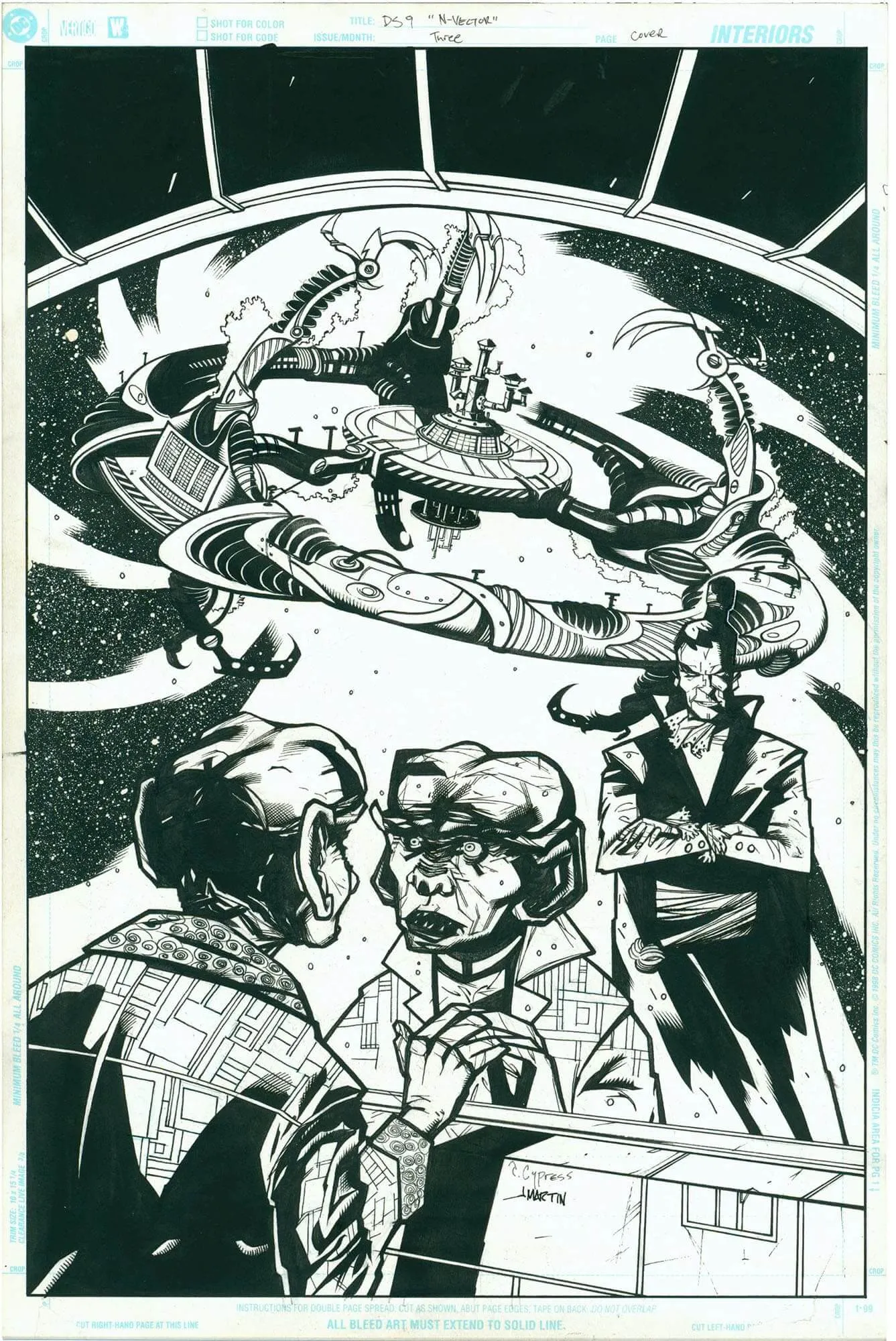 Star Trek: Deep Space Nine N-Vector #3 Cover