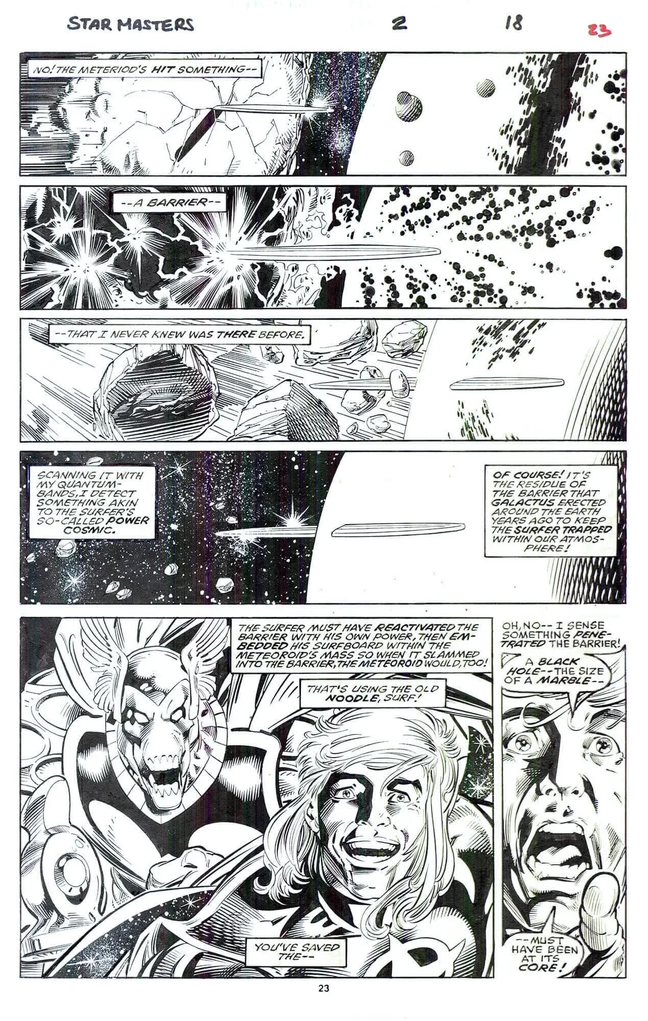 Star Masters #2 p23 (Beta-Ray Bill)