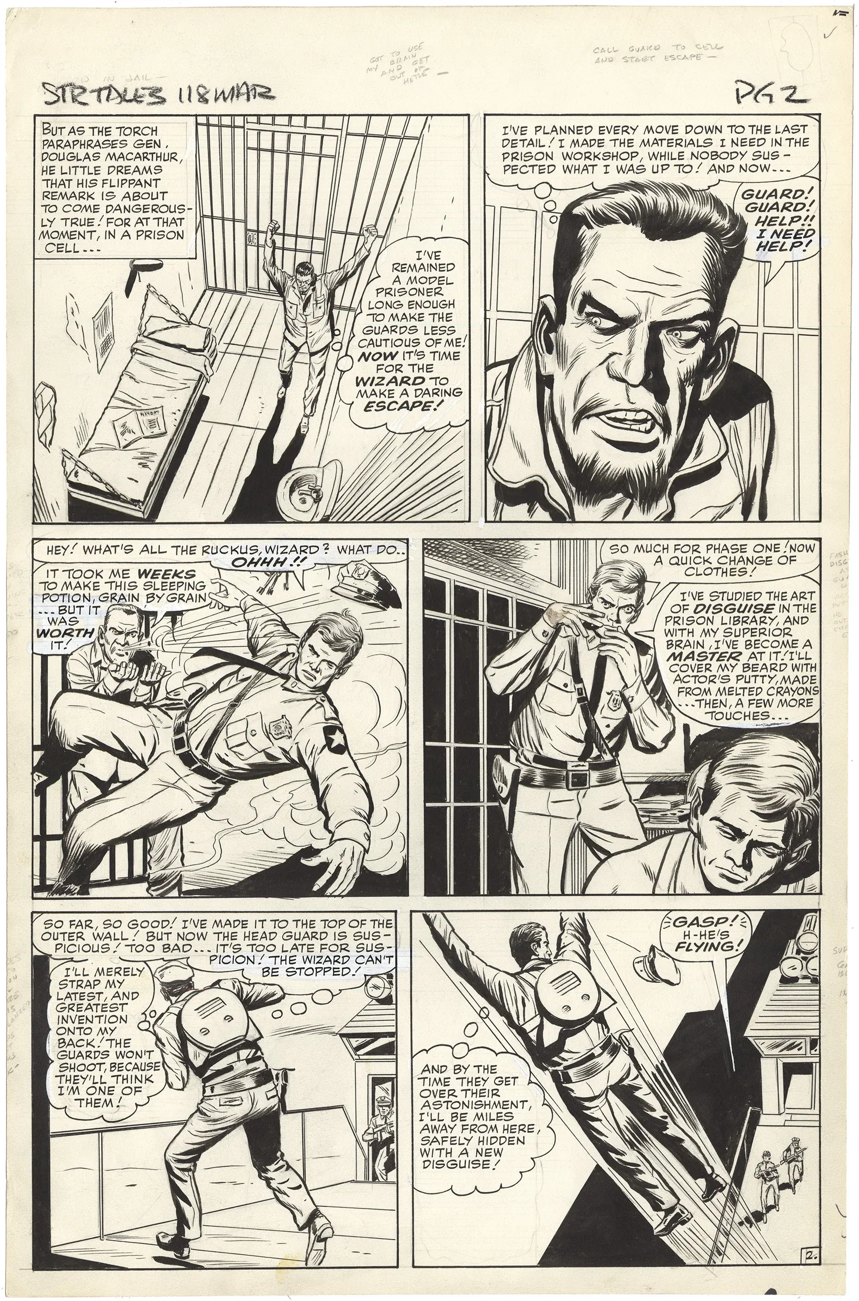 Strange Tales #118 p2 (Large Art)