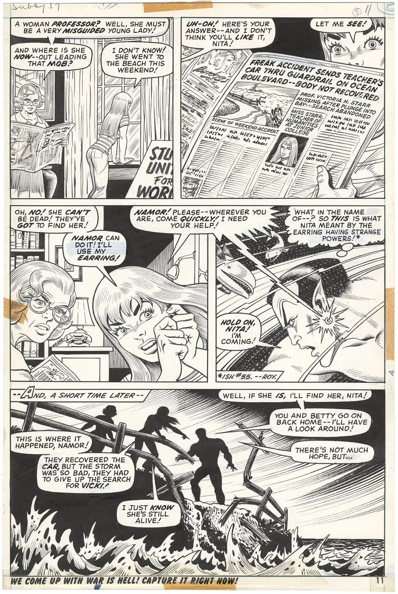 Sub-Mariner #57 p11 (Everett Magic!)