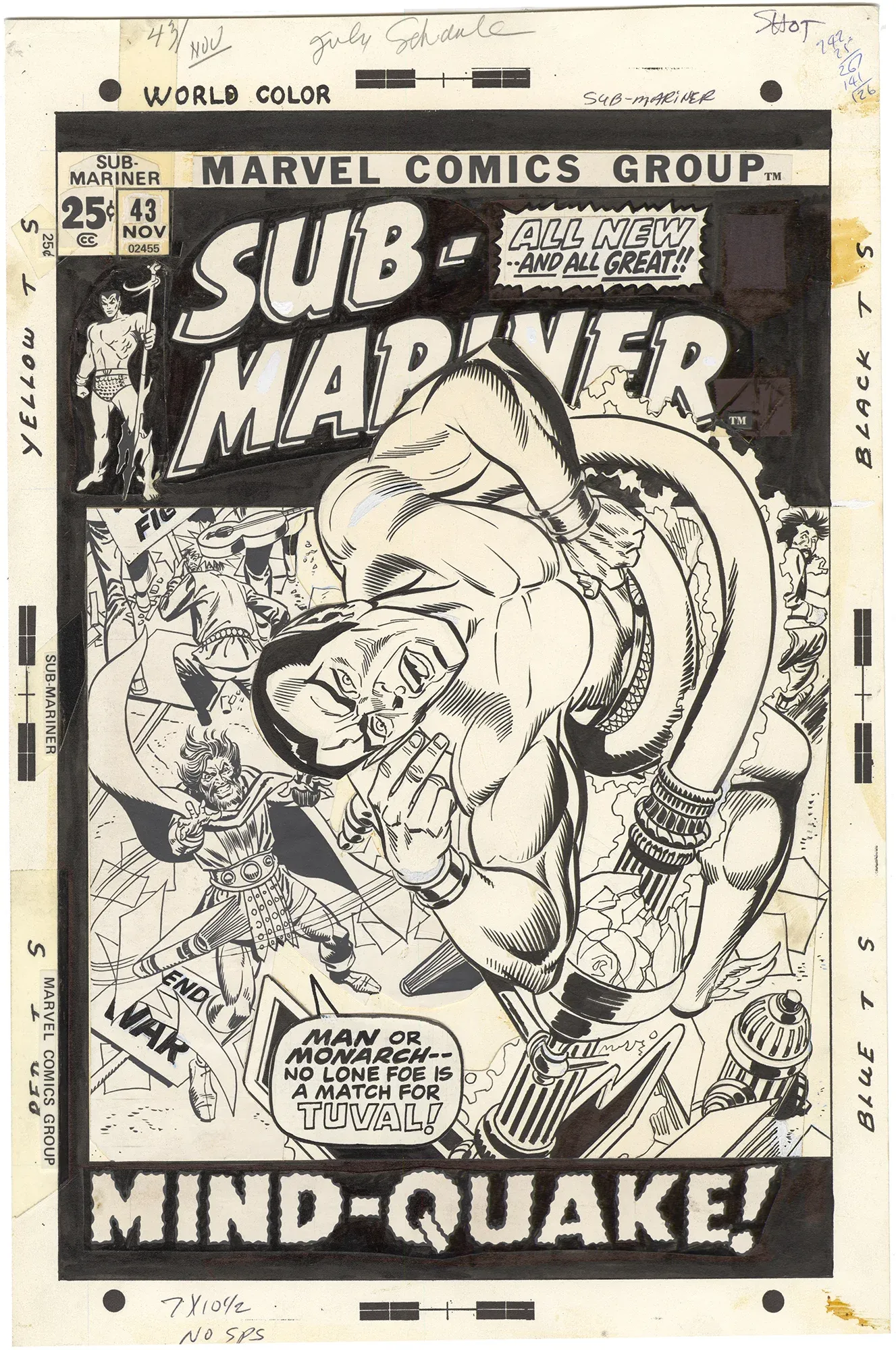Sub-Mariner #43 Cover