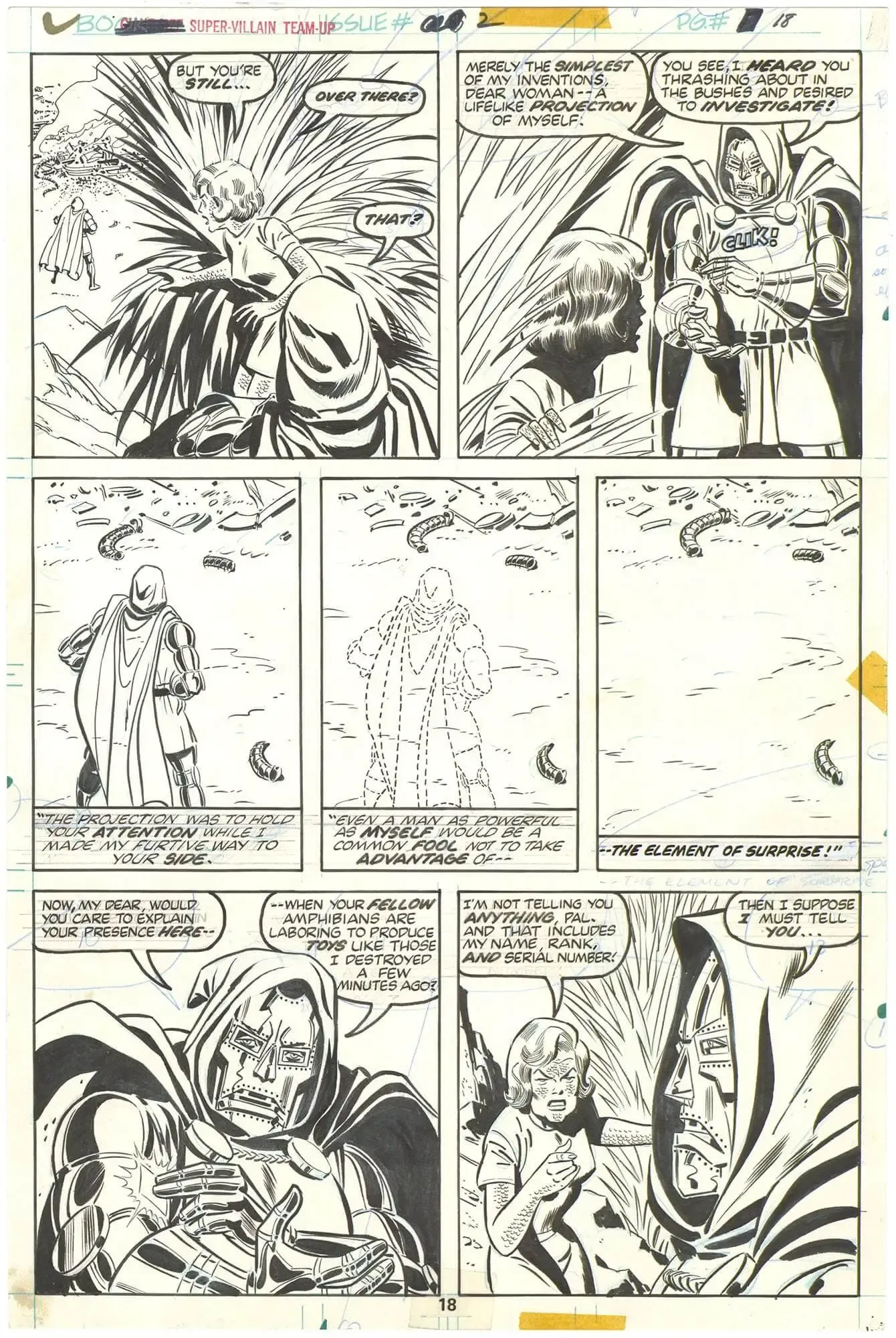 Super-Villain Team-Up #2 p18 (Dr. Doom)