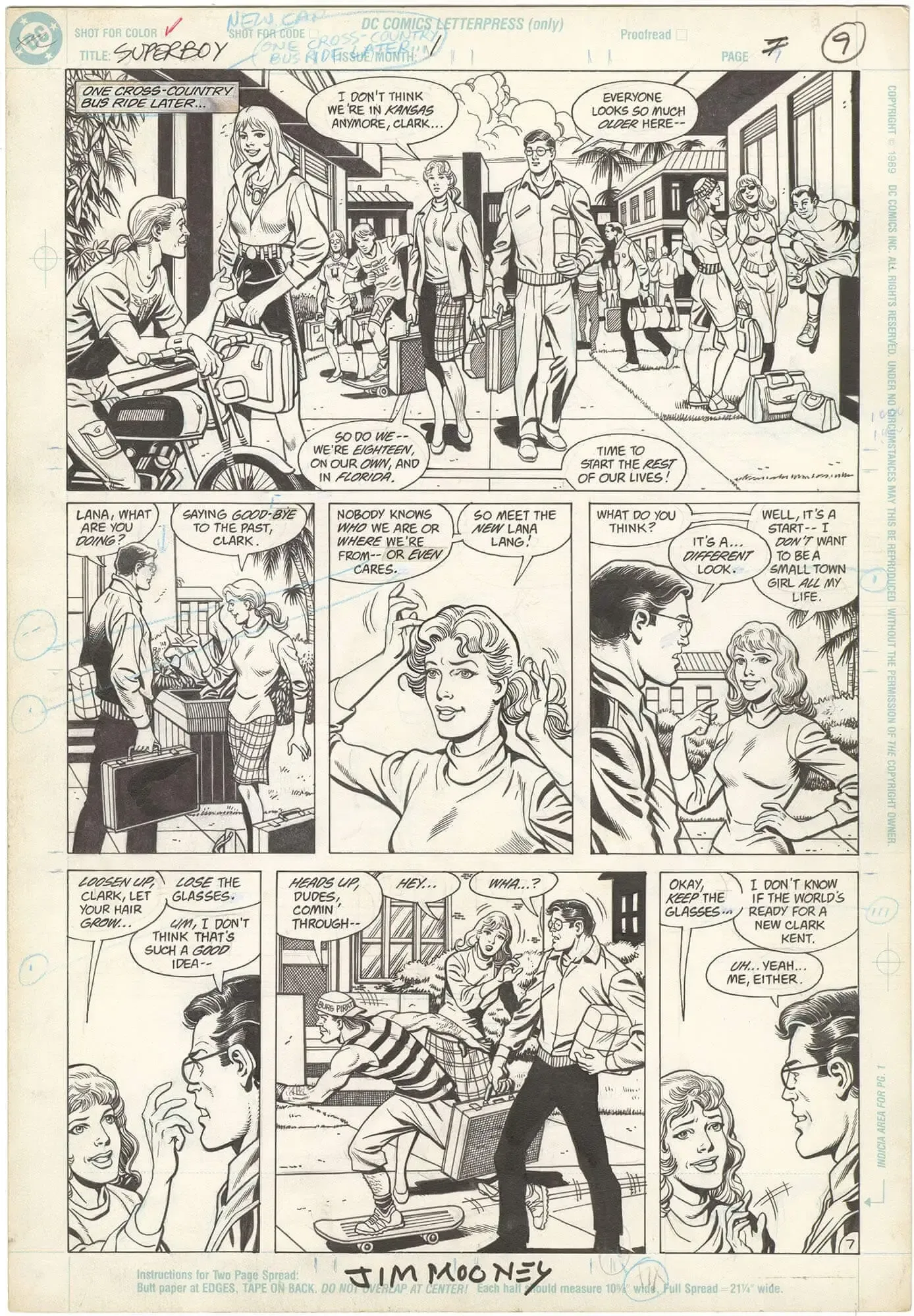 Superboy #1 p7 (Signed)