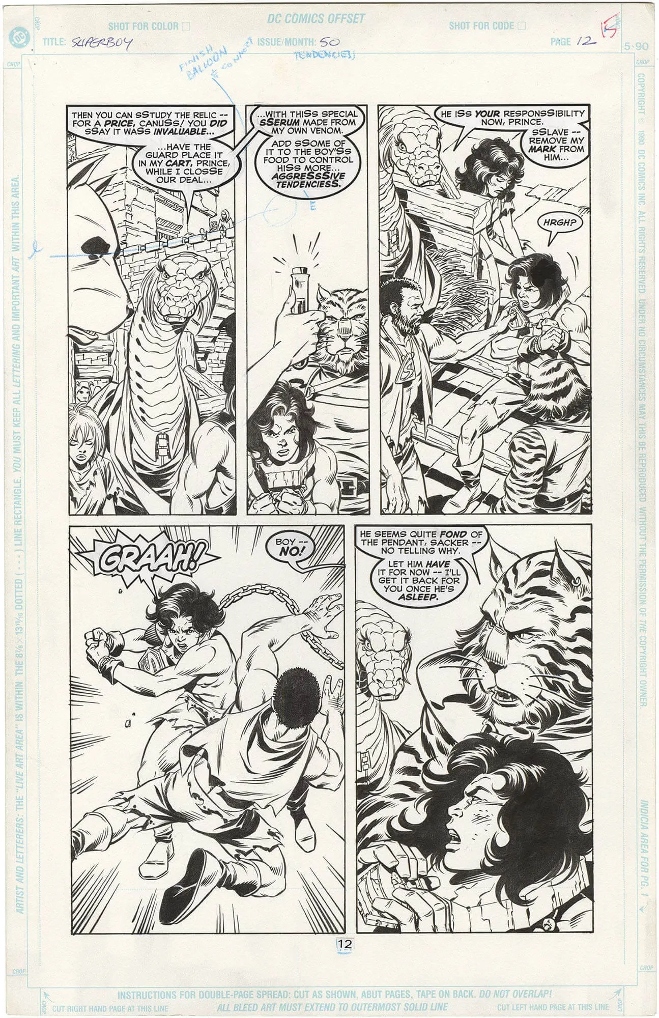 Superboy #50 p12 (Kirby Inspired)